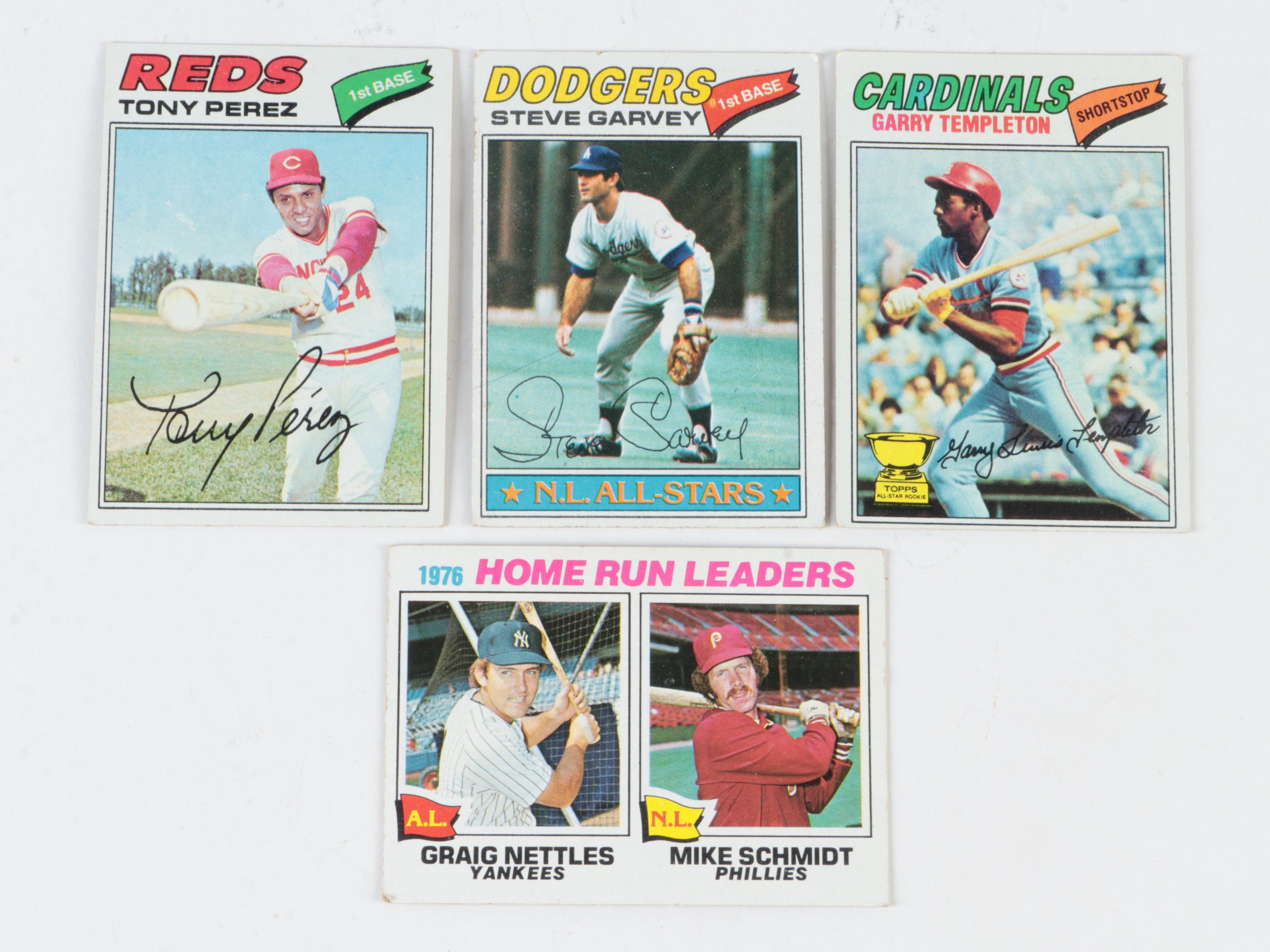 Topps, Leaf, Other Baseball Cards with Ryan, Rose, Johnson, More, 1970s–1990s