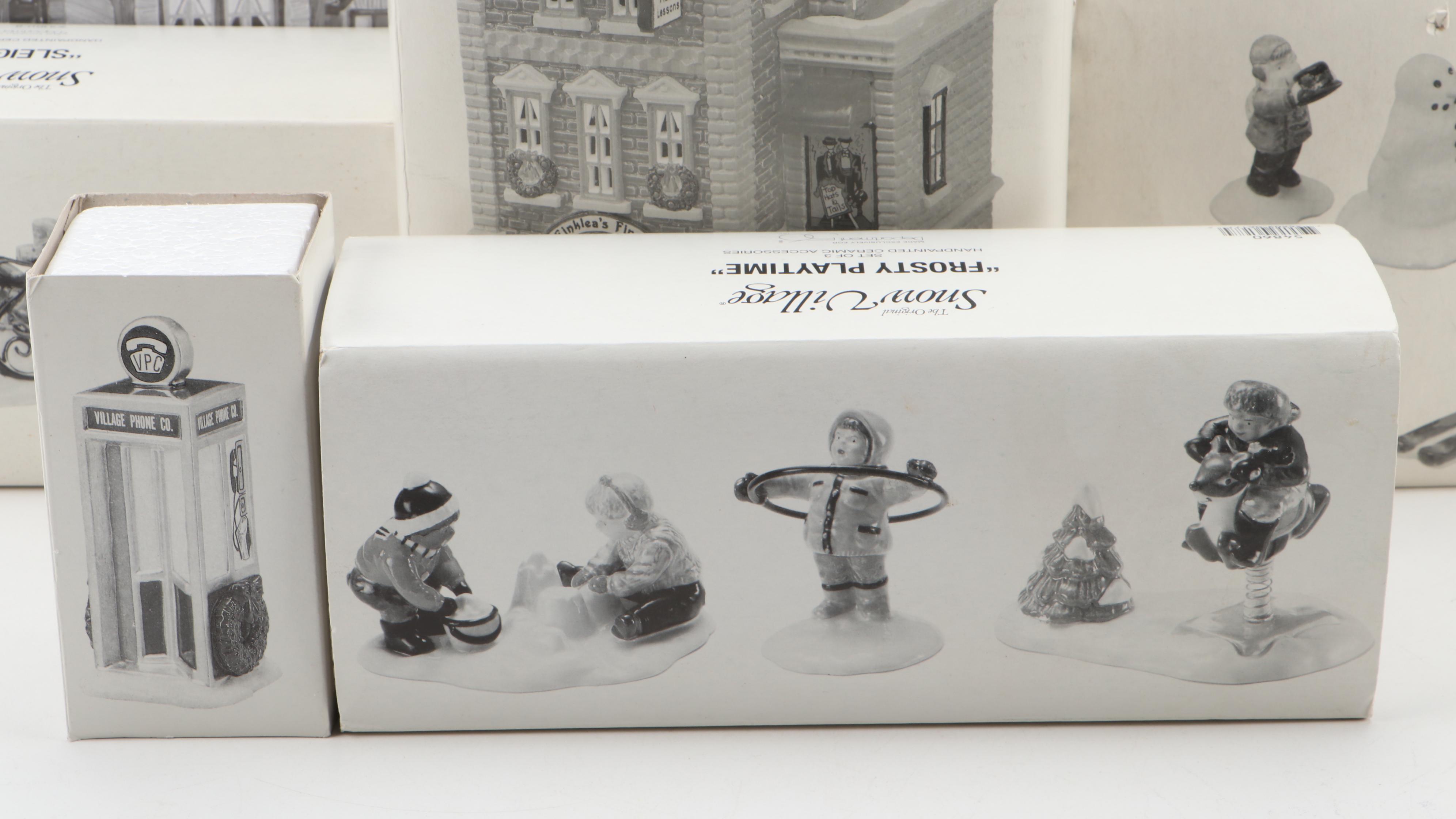 Department 56 Snow Village Houses and Figurines