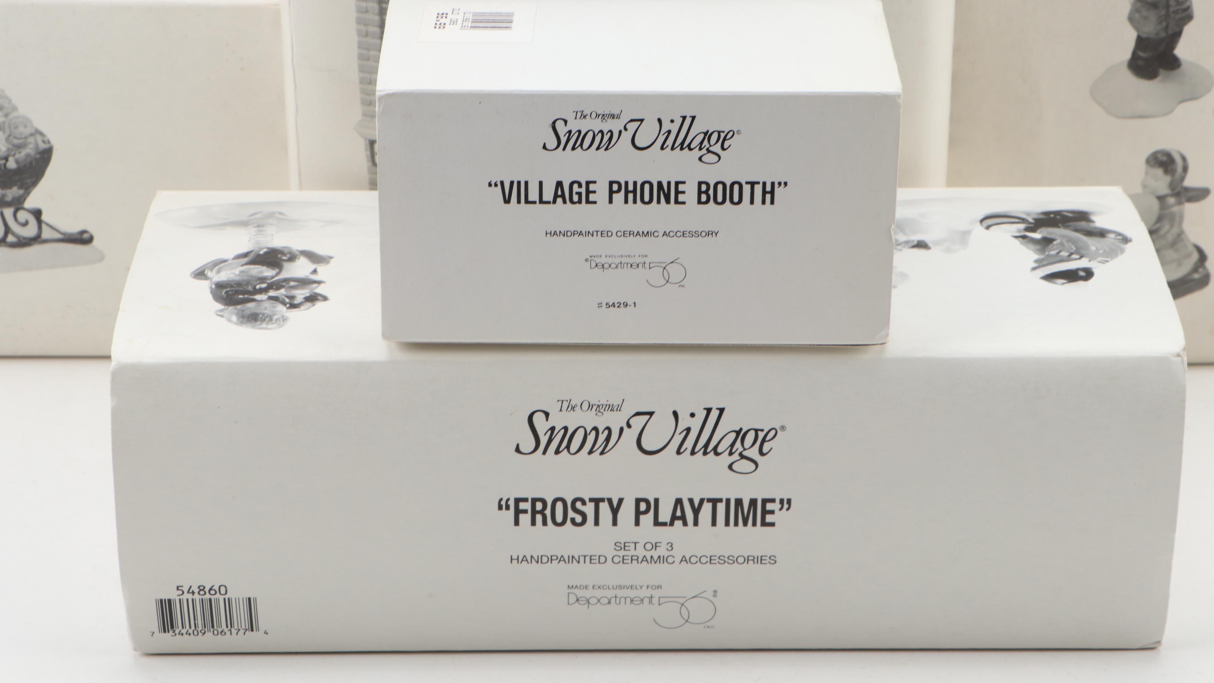 Department 56 Snow Village Houses and Figurines