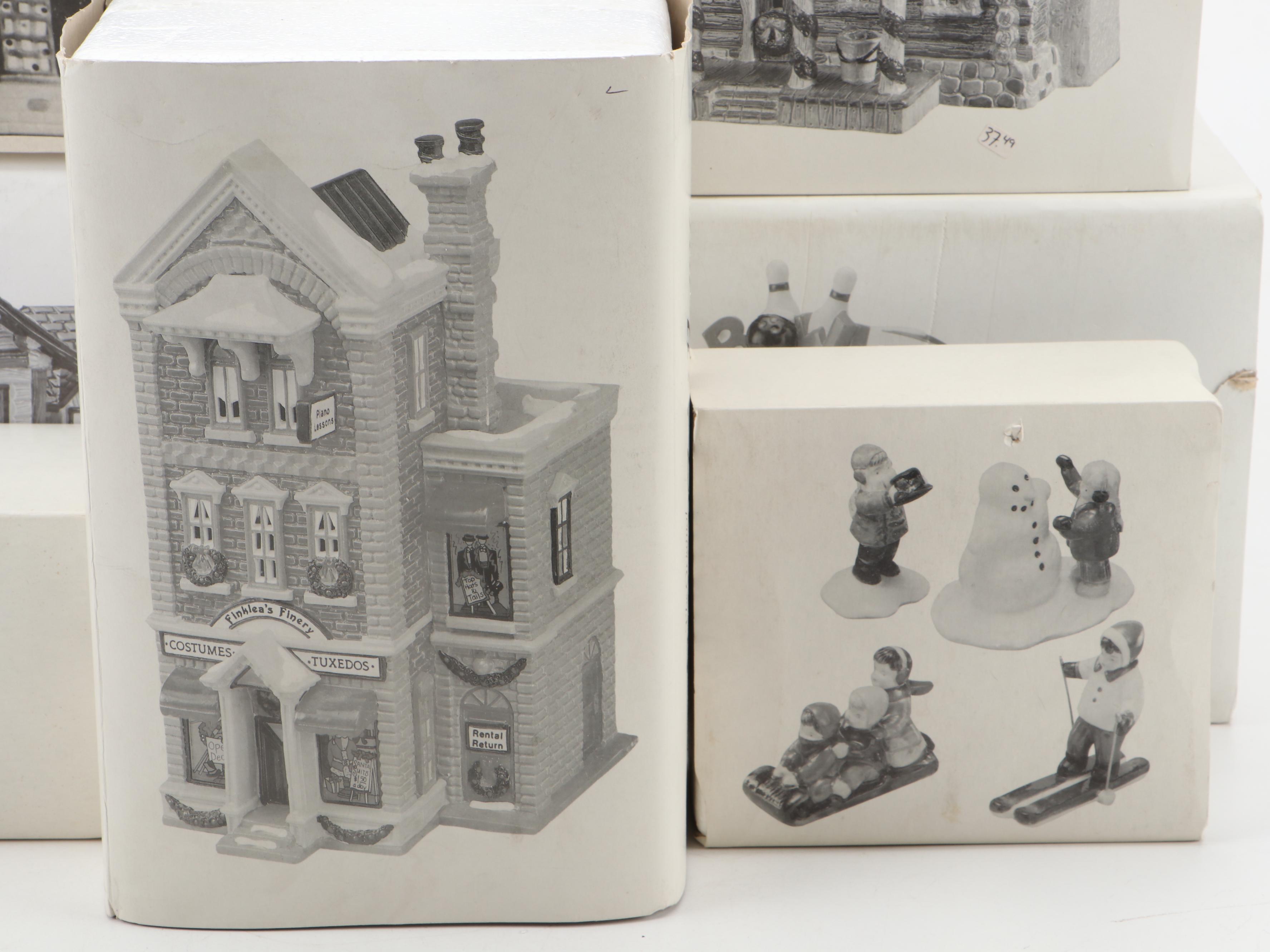Department 56 Snow Village Houses and Figurines