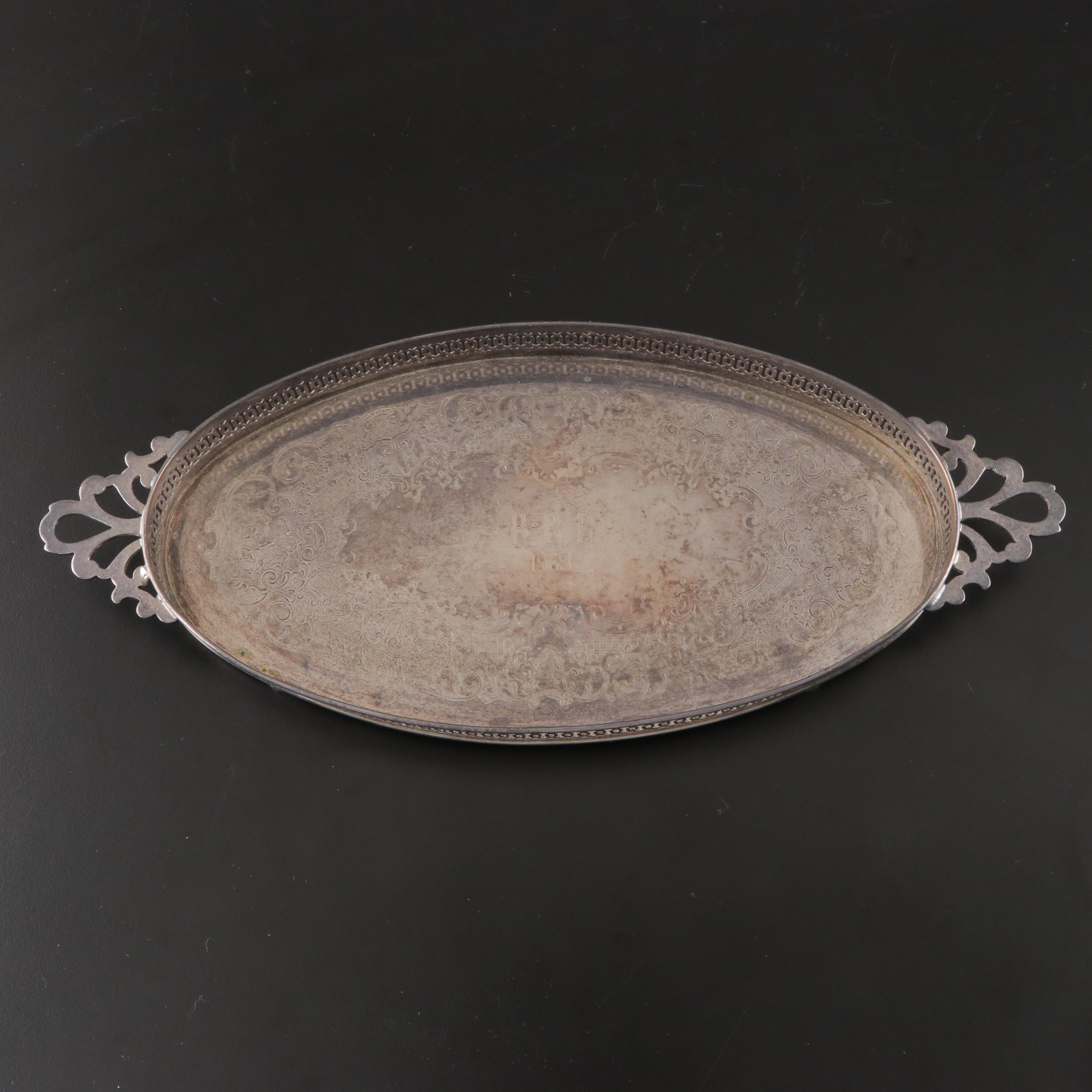 Regal Silver Tea Strainers with Assorted Silver Plate Collection