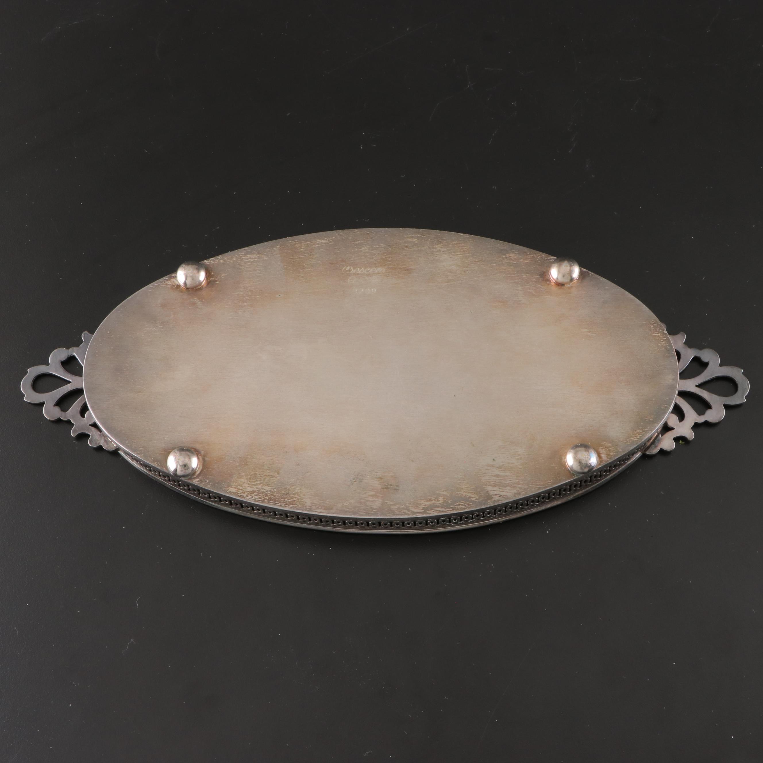 Regal Silver Tea Strainers with Assorted Silver Plate Collection