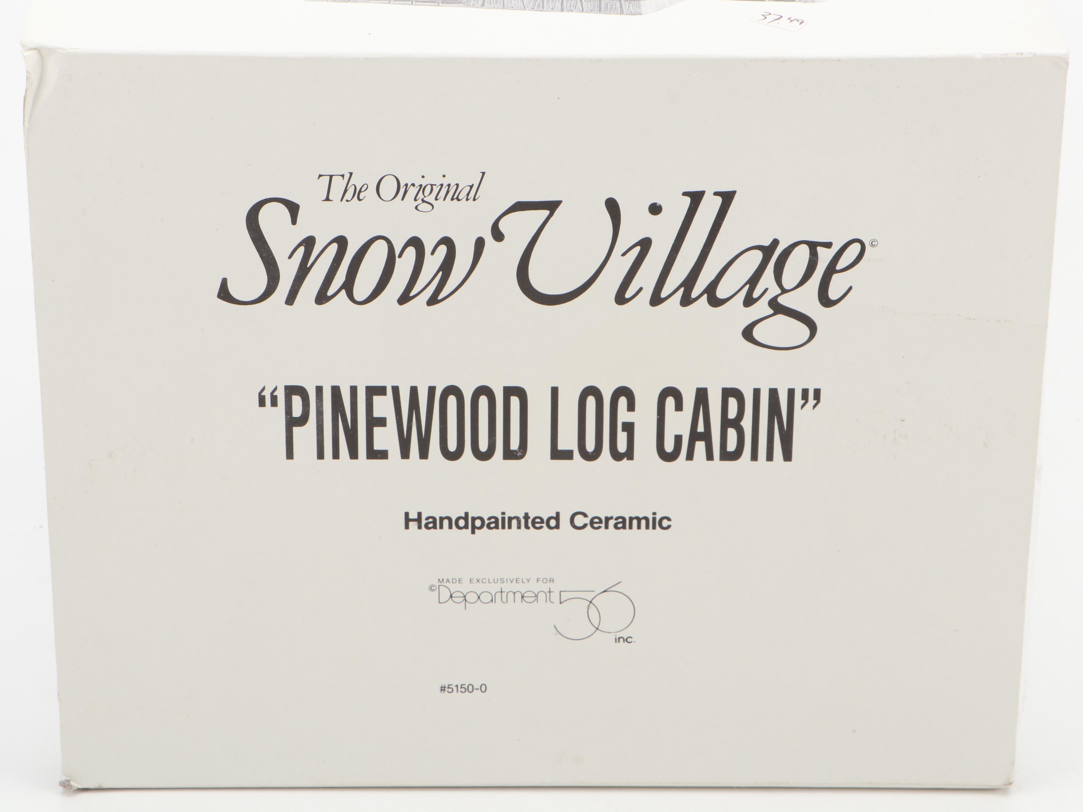 Department 56 Snow Village Houses and Figurines