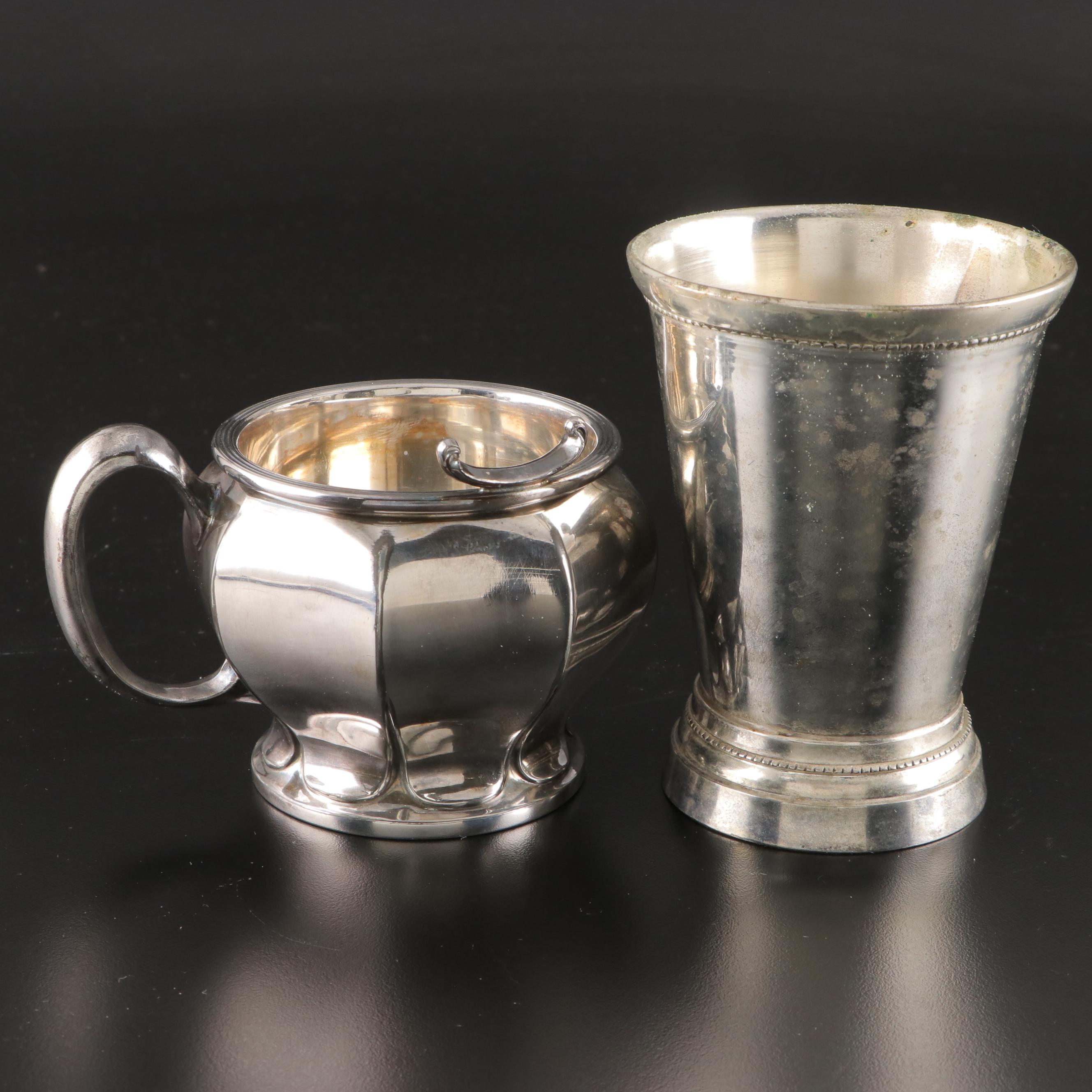 Regal Silver Tea Strainers with Assorted Silver Plate Collection