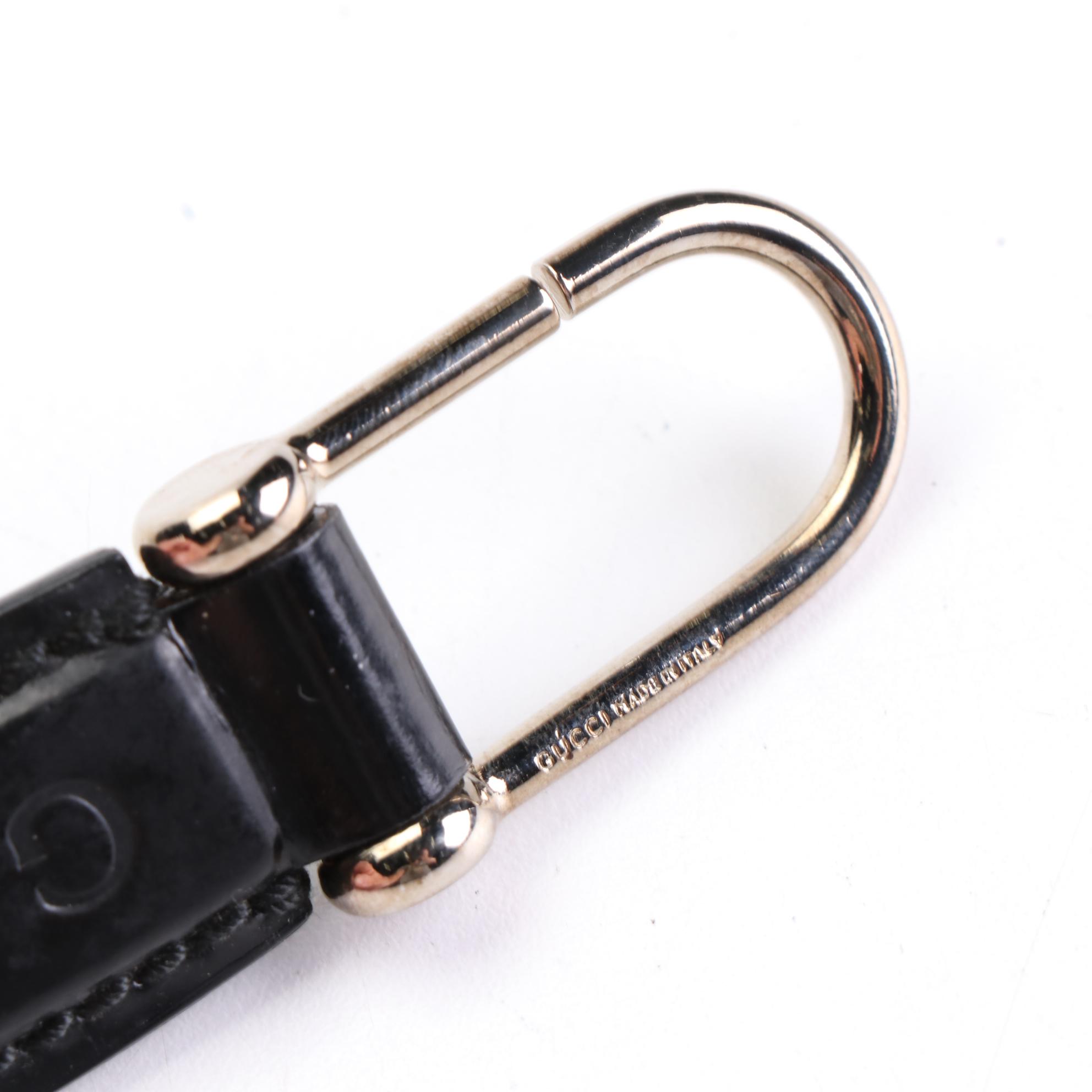 Gucci Chiavi A Fuoco Key Holder with Leather Tag