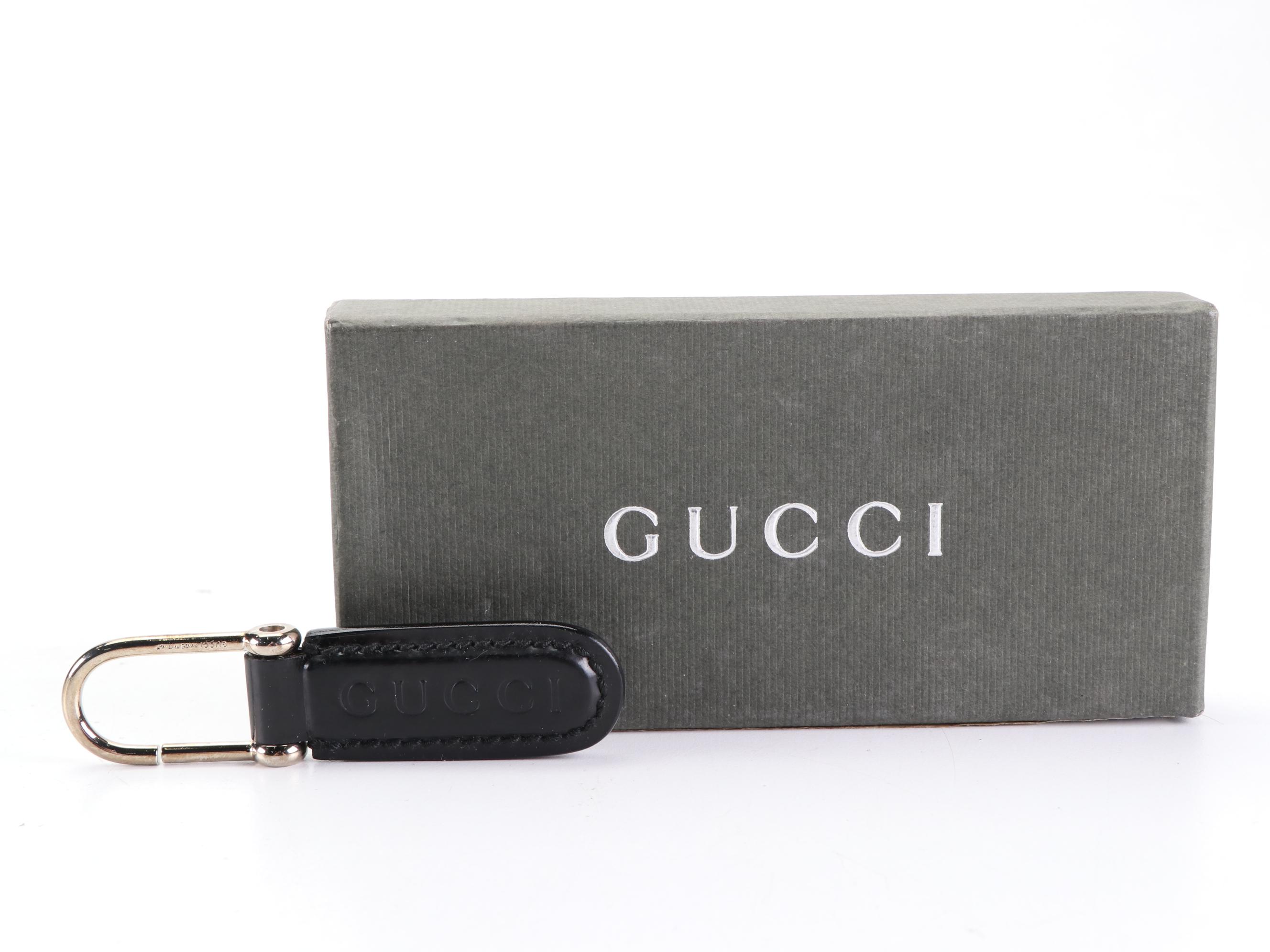 Gucci Chiavi A Fuoco Key Holder with Leather Tag