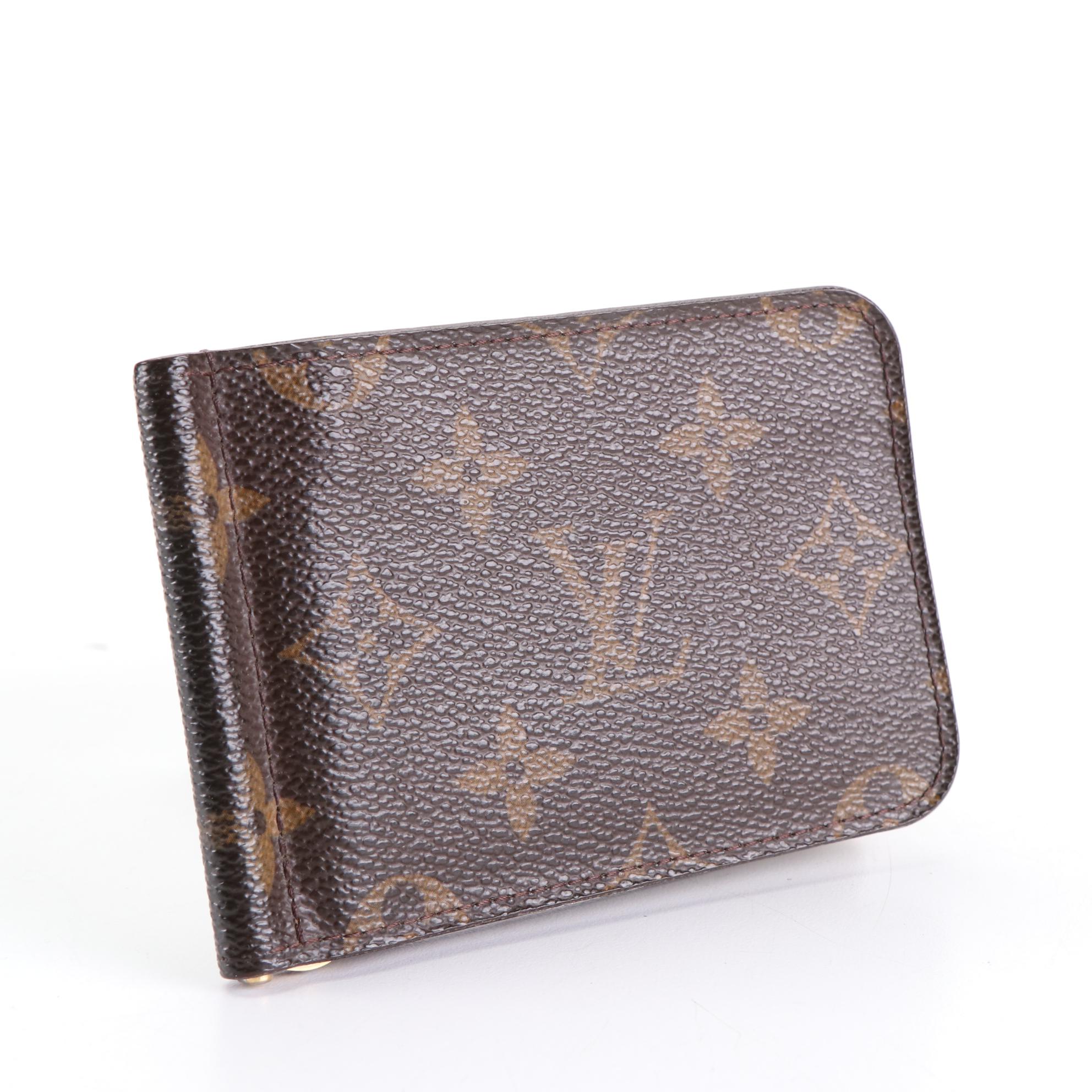 Louis Vuitton Pince Wallet in Monogram Canvas and Leather
