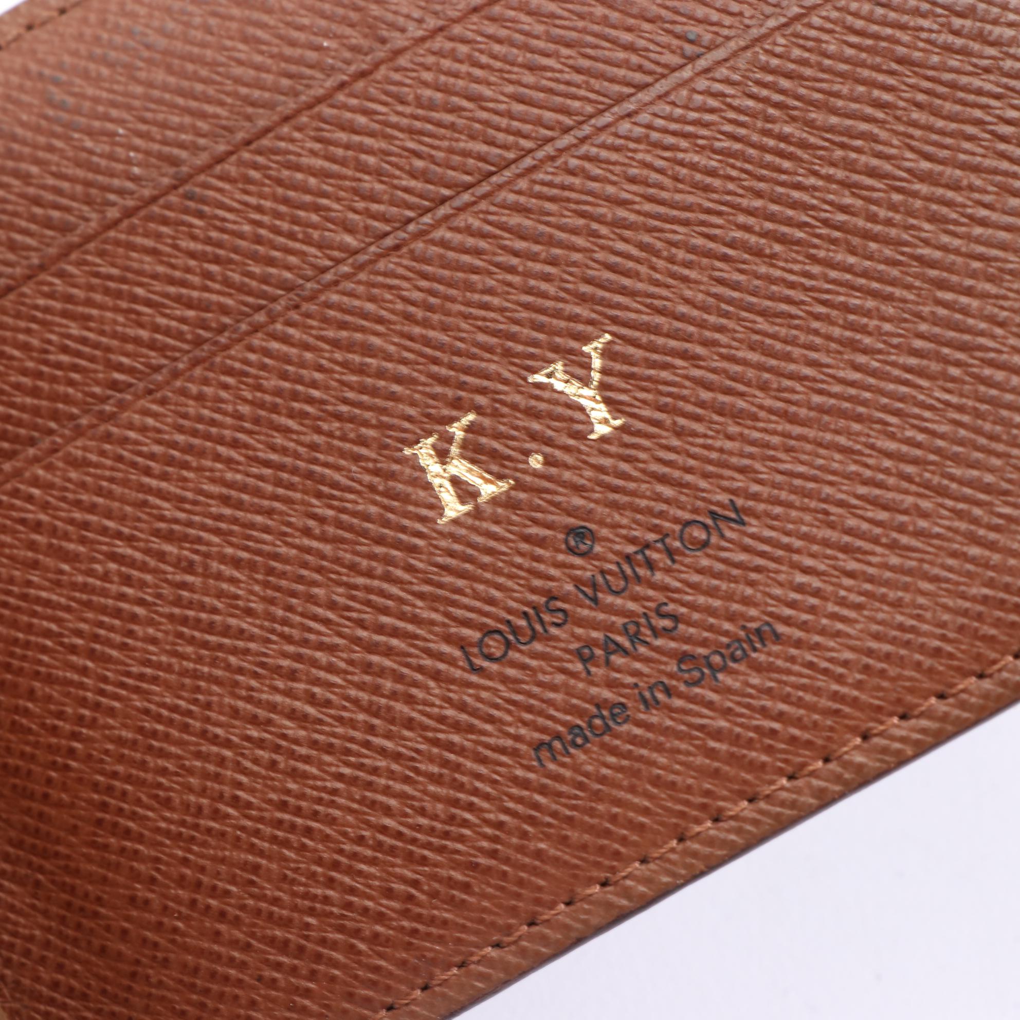 Louis Vuitton Pince Wallet in Monogram Canvas and Leather