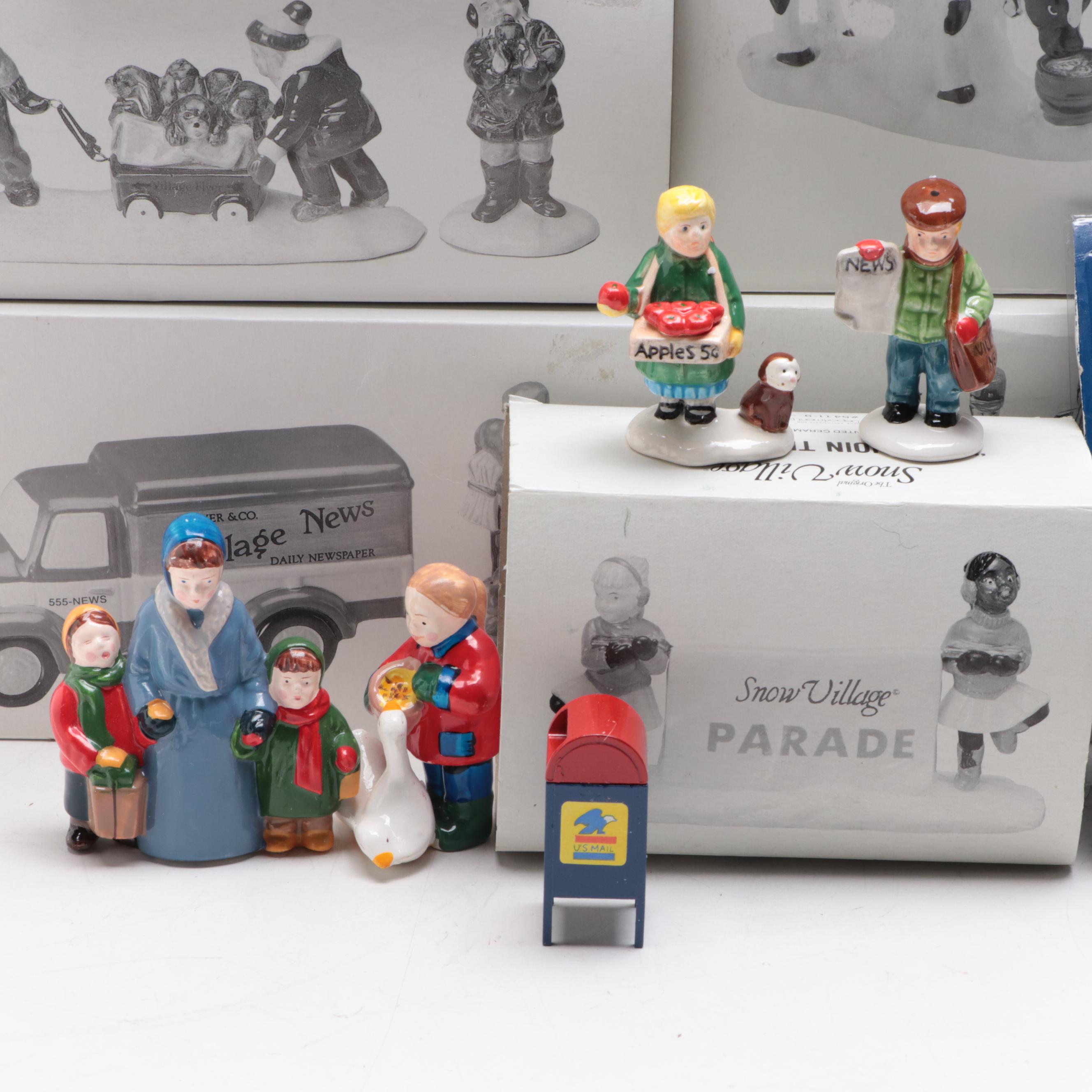 Department 56 Porcelain Village Figurines