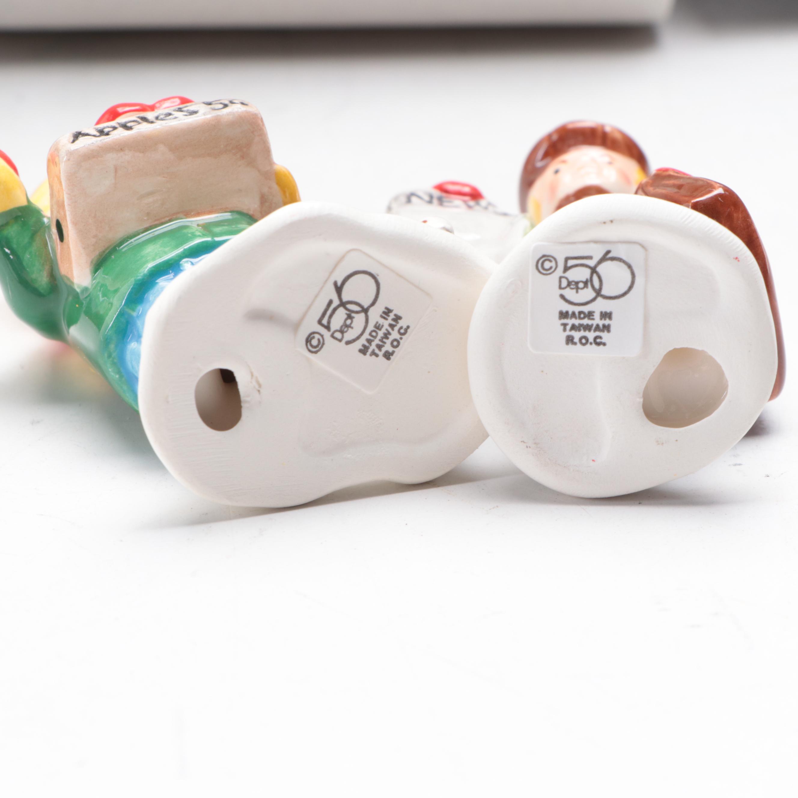 Department 56 Porcelain Village Figurines