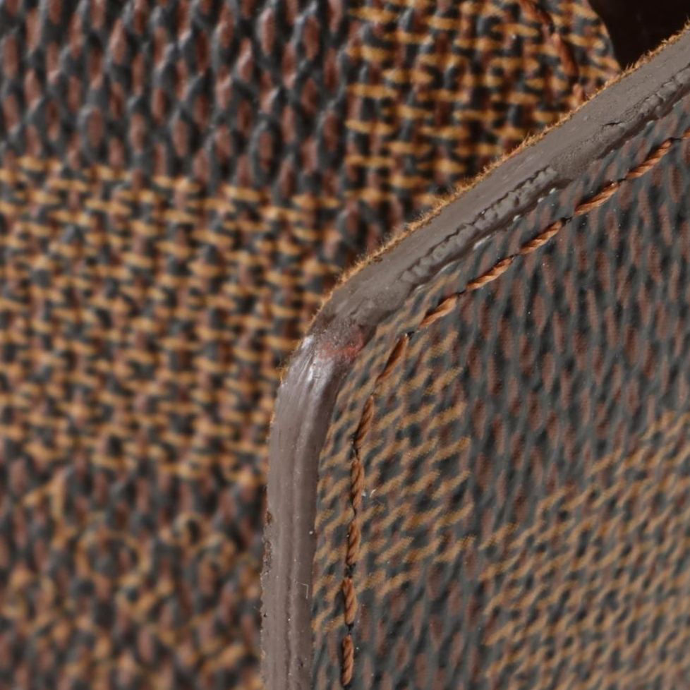 Louis Vuitton Cufflinks Holder in Damier Ebene Canvas