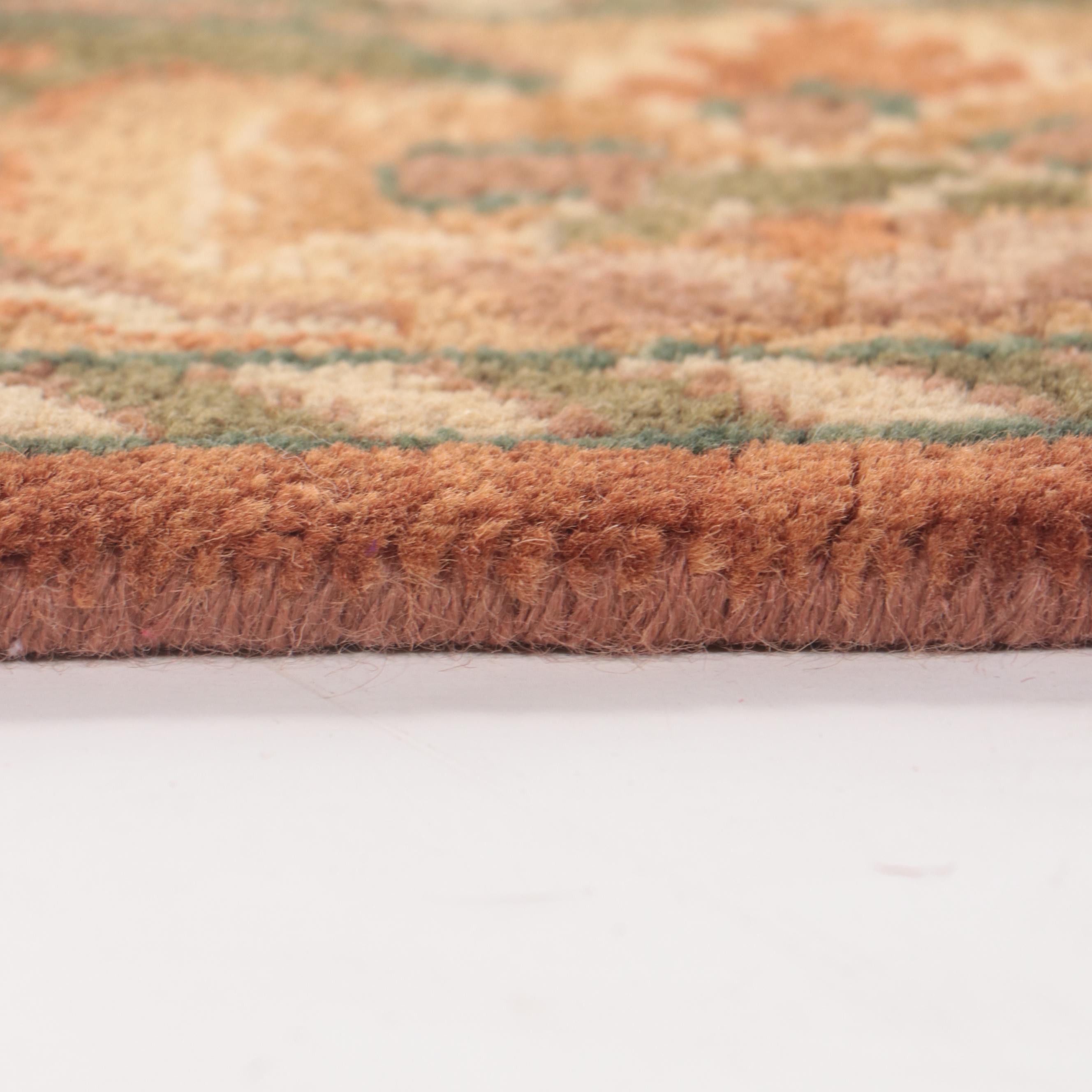 2'11 x 10'2 Hand-Knotted Indo-Persian Style Carpet Runner