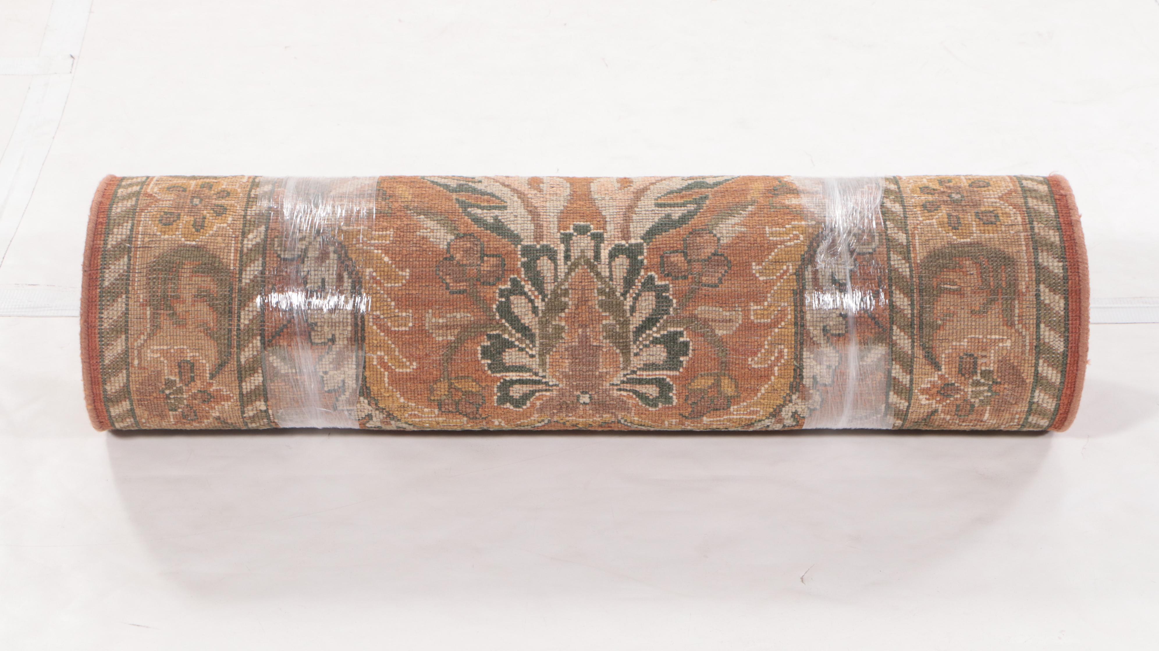 2'11 x 10'2 Hand-Knotted Indo-Persian Style Carpet Runner