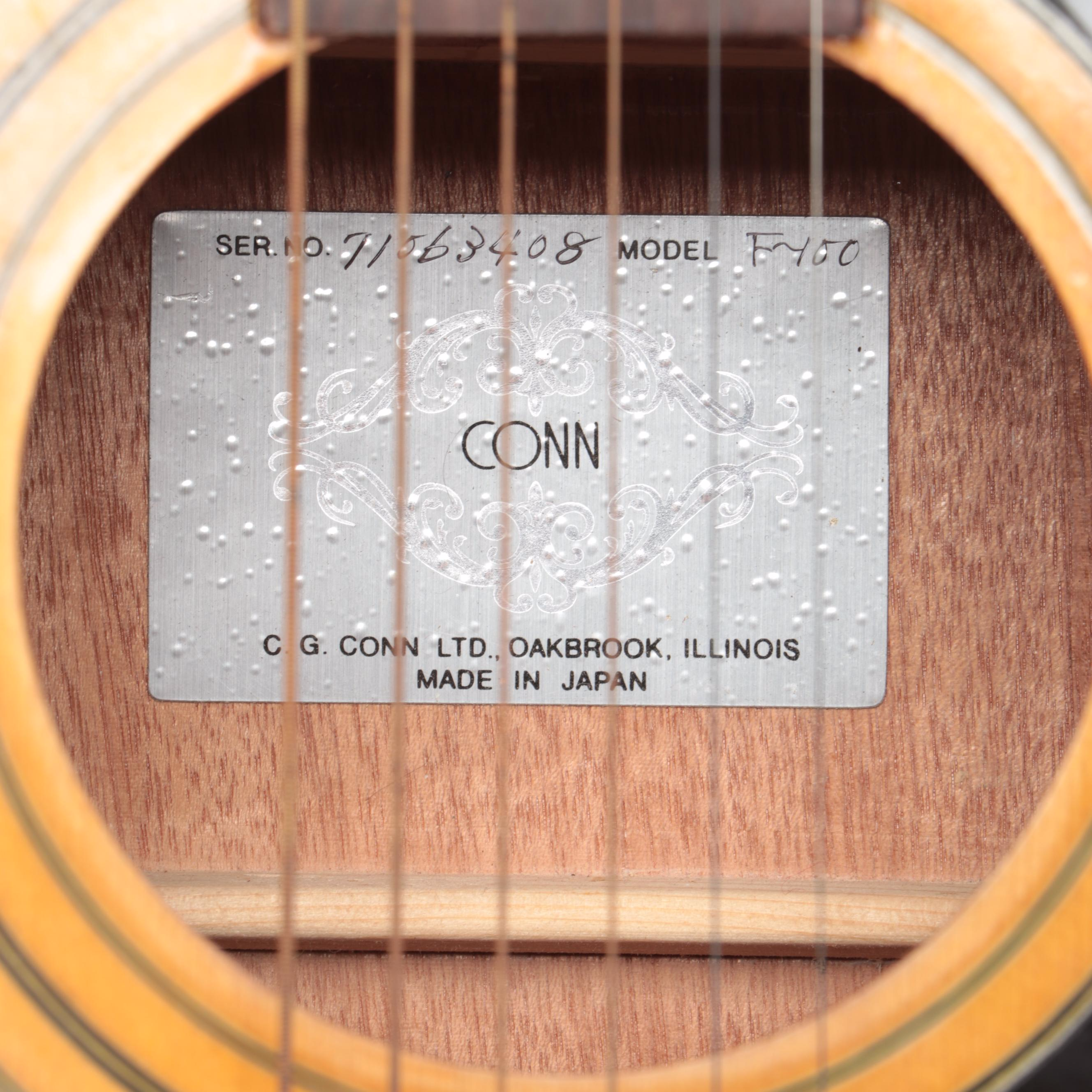 Conn Acoustic Guitar