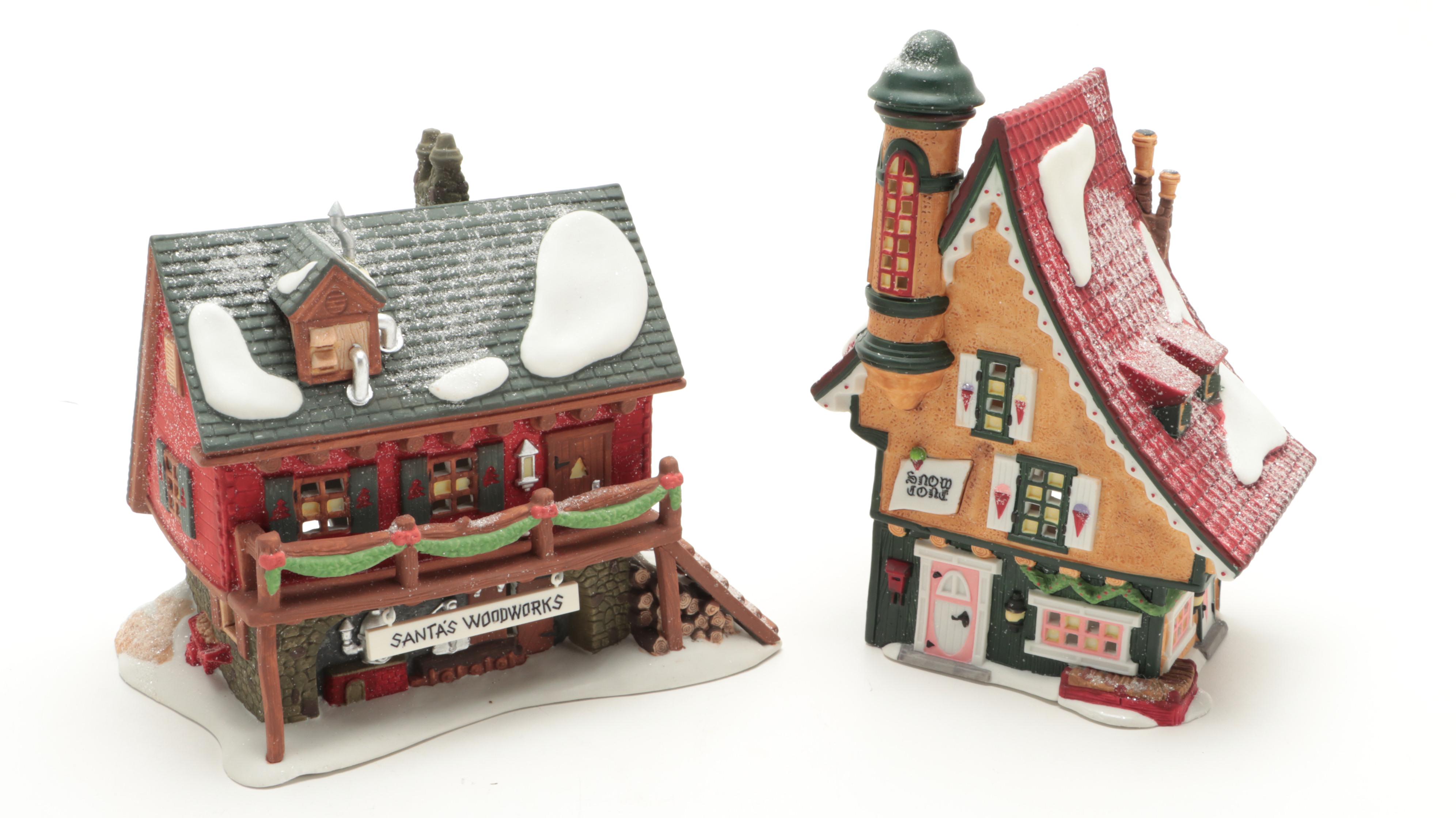 Department 56 "Start A Tradition" Set and other North Pole Series Buildings