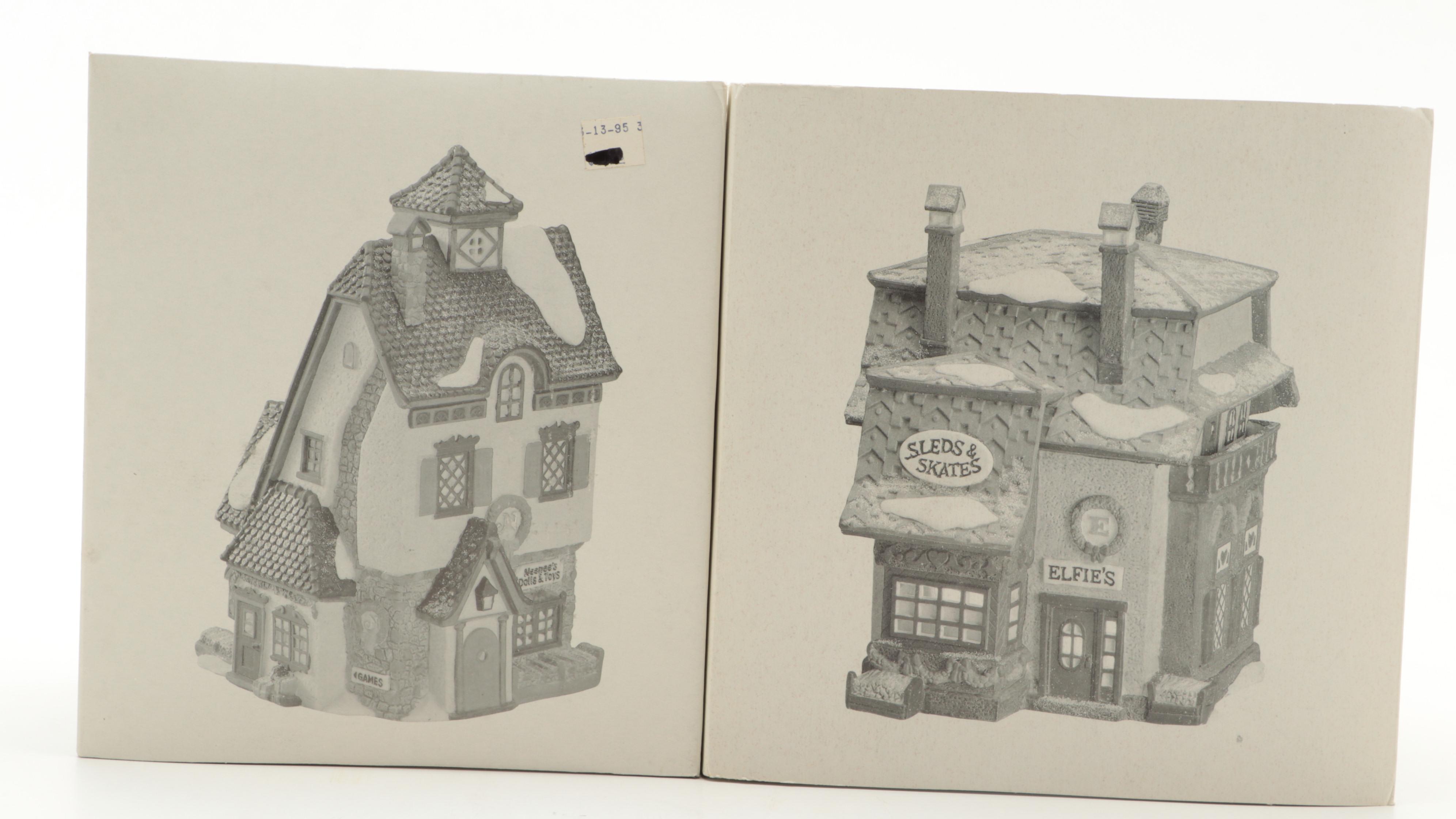 Department 56 "Start A Tradition" Set and other North Pole Series Buildings