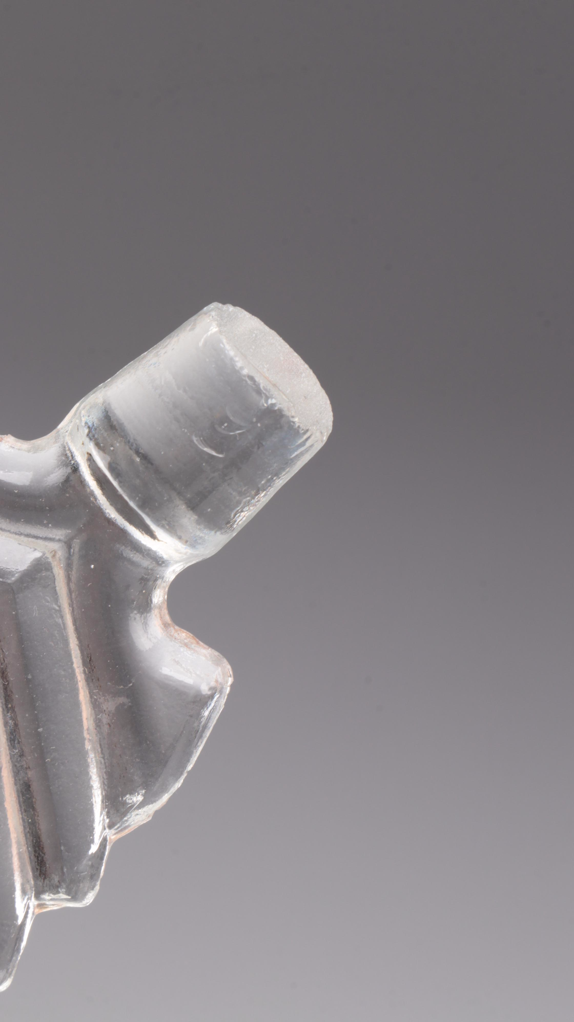 Waterford Crystal with Bohemian Cut Glass and Other Art Glass Perfume Bottles