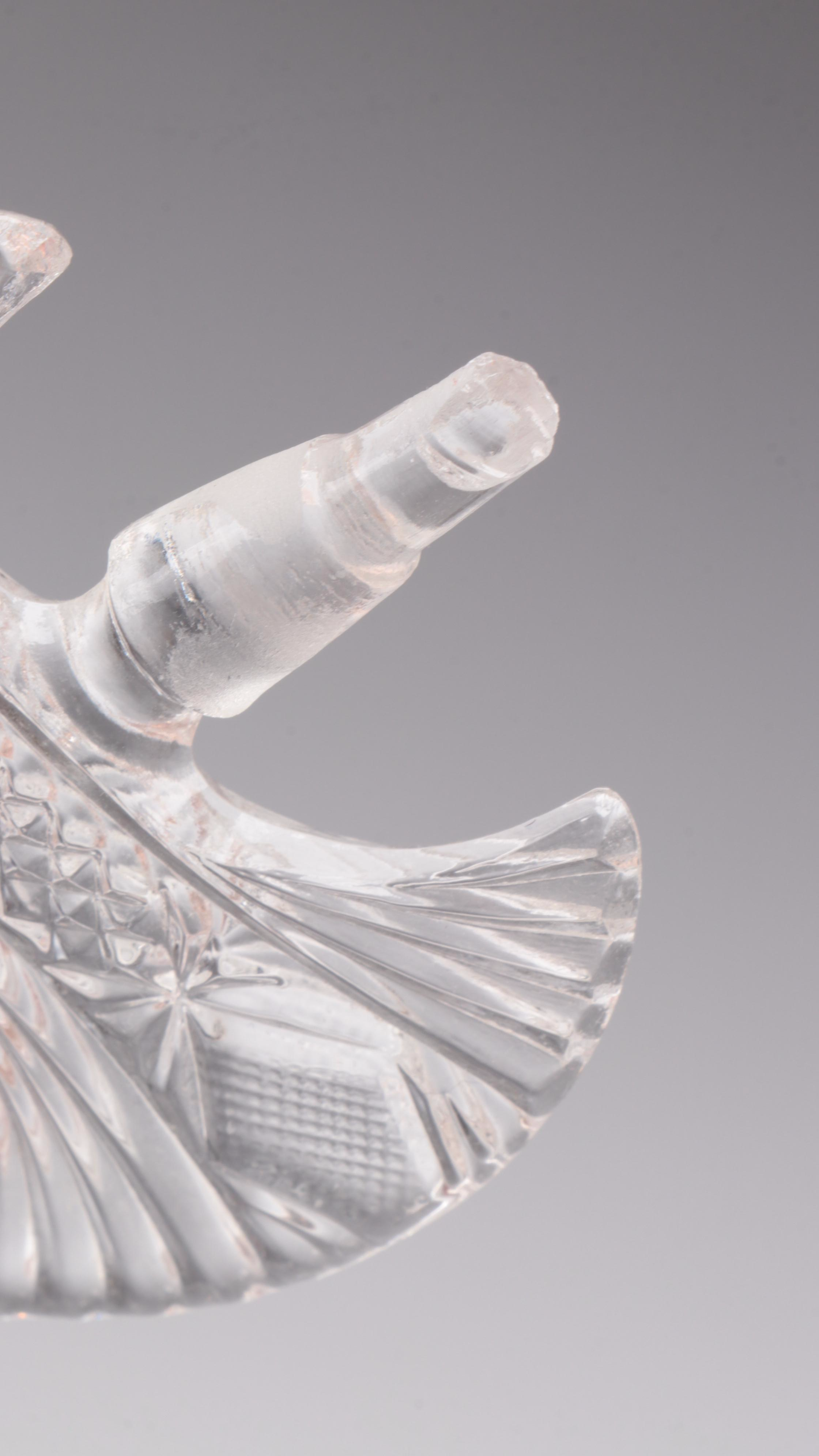 Waterford Crystal with Bohemian Cut Glass and Other Art Glass Perfume Bottles