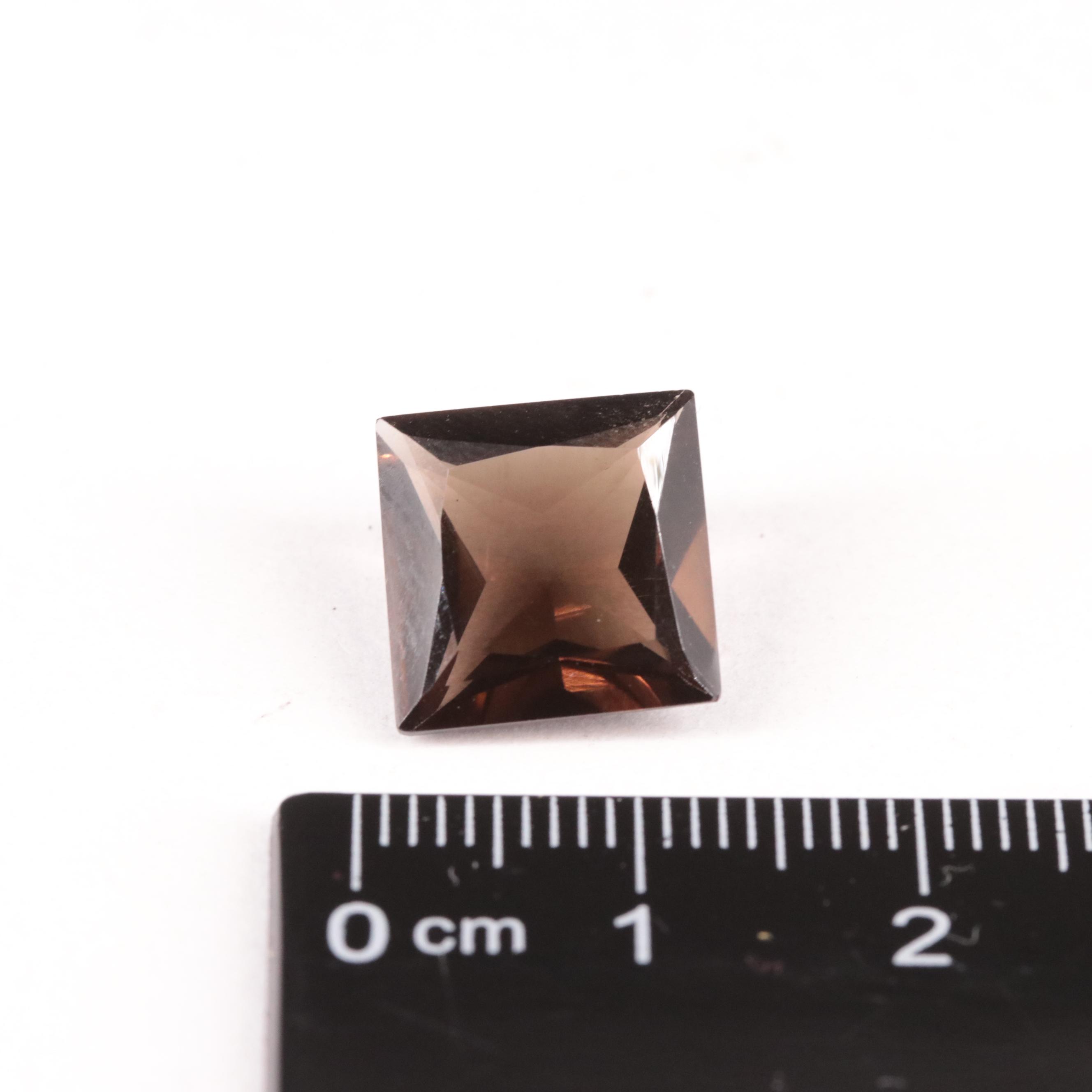Loose 12.38 CTW Smoky Quartz