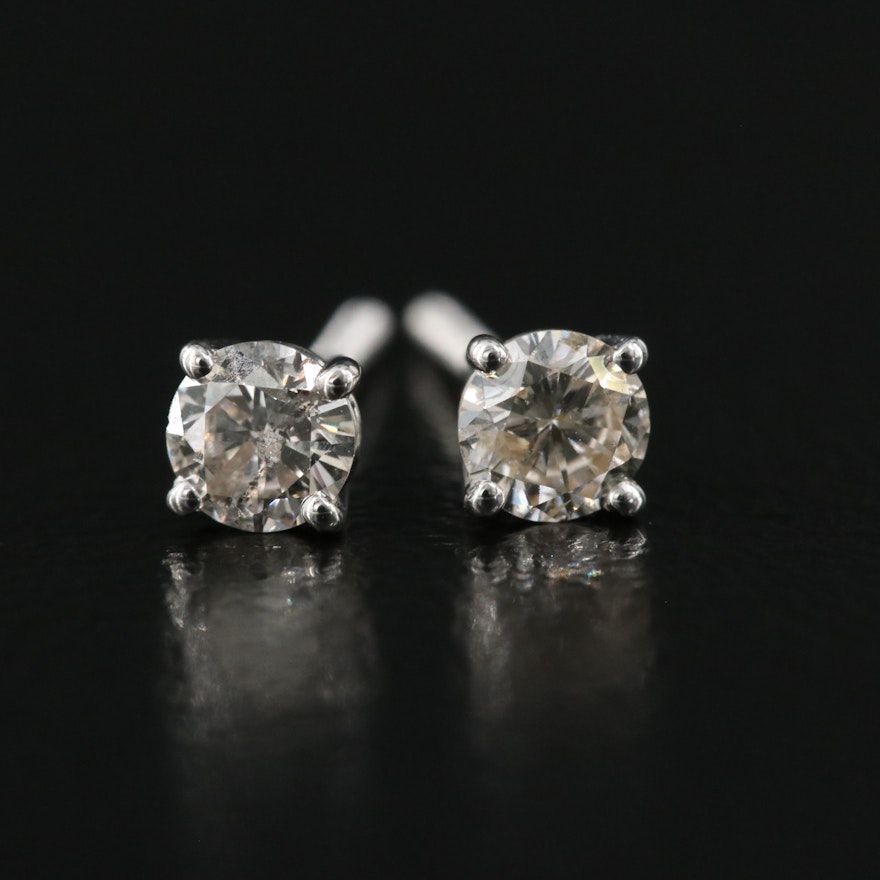 14K 0.29 CTW Diamond Stud Earrings