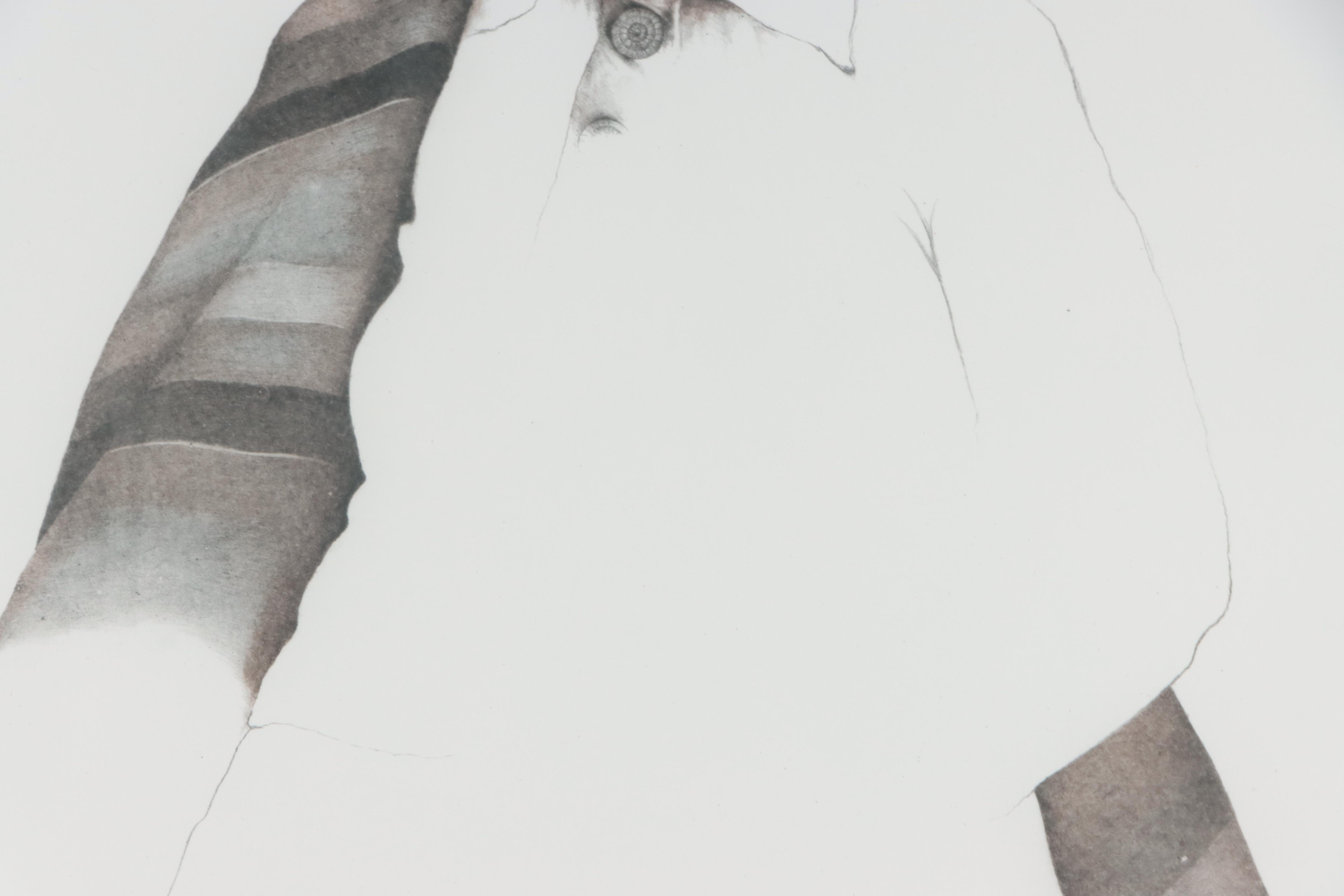 Frank Howell Lithograph "Forged Nettle," 1974