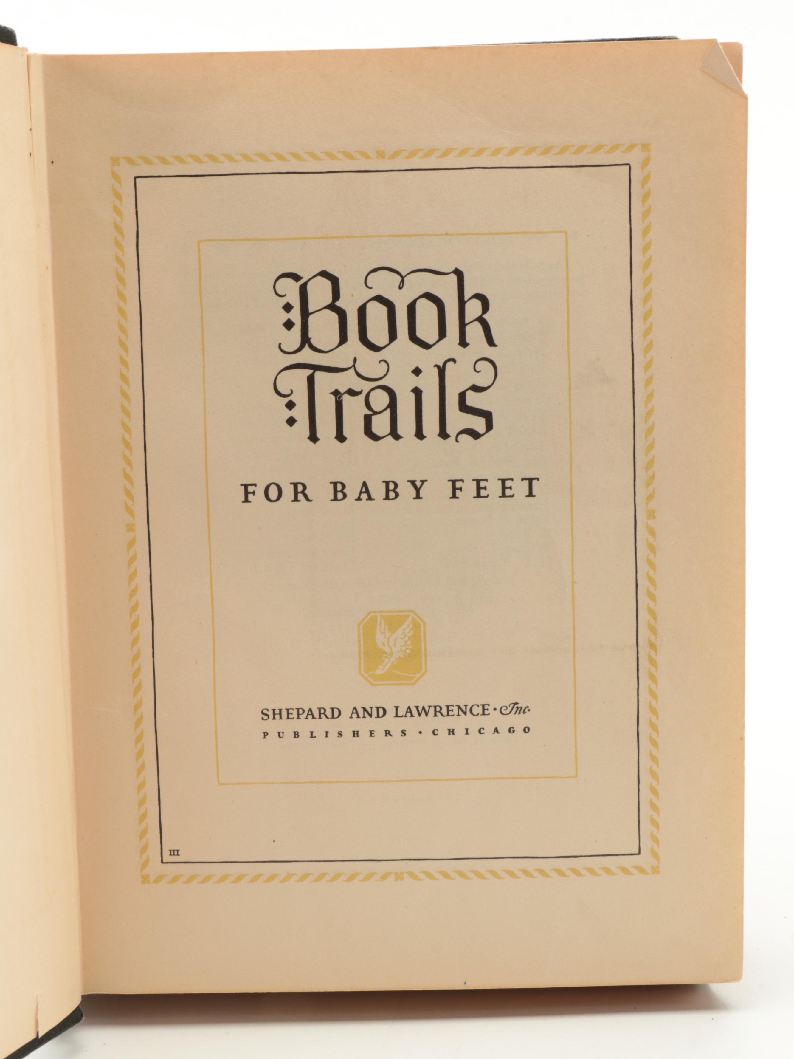"Book Trails to Enchanted Lands" and "Book Trails for Baby Feet," 1928