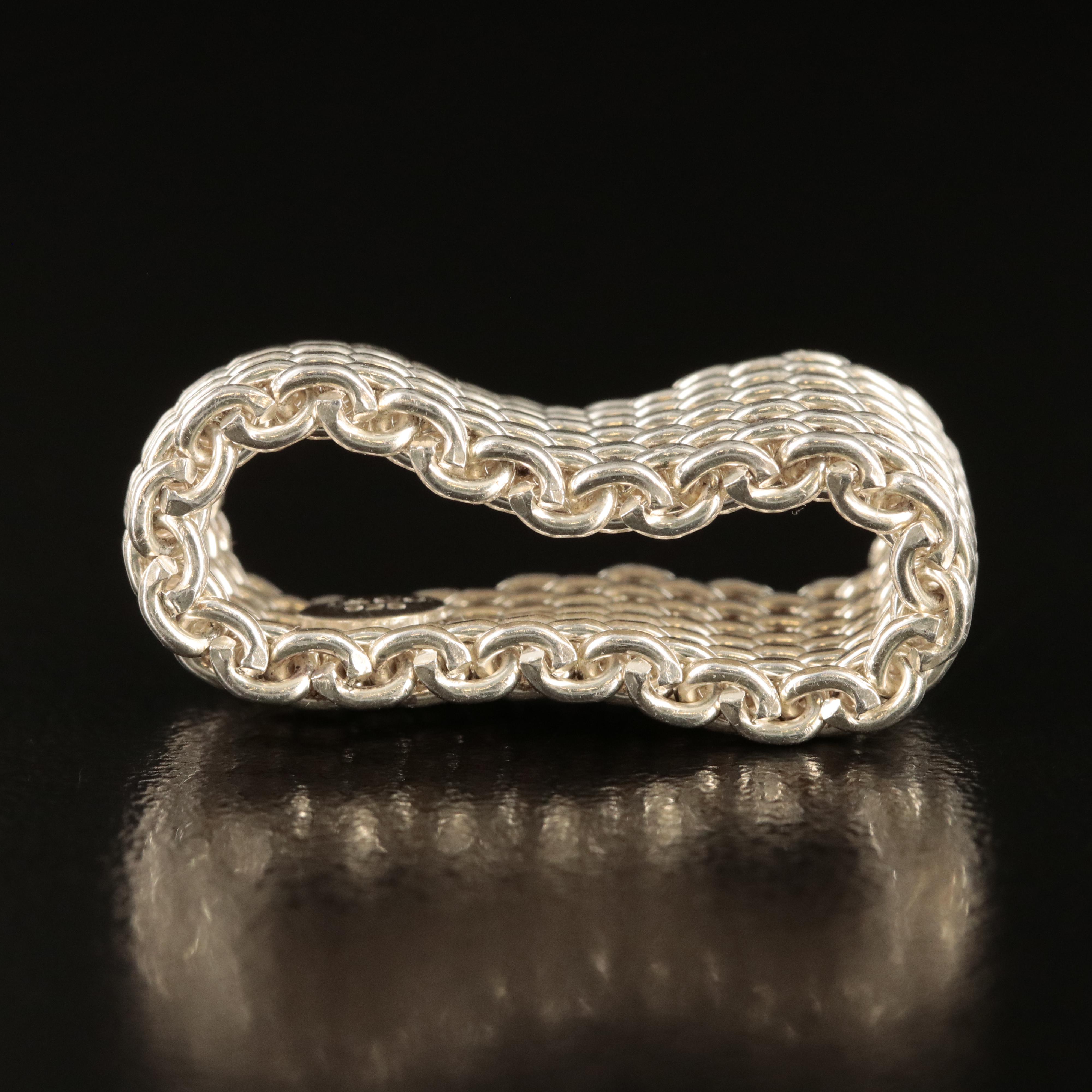 Tiffany & Co. "Somerset" Sterling Ring