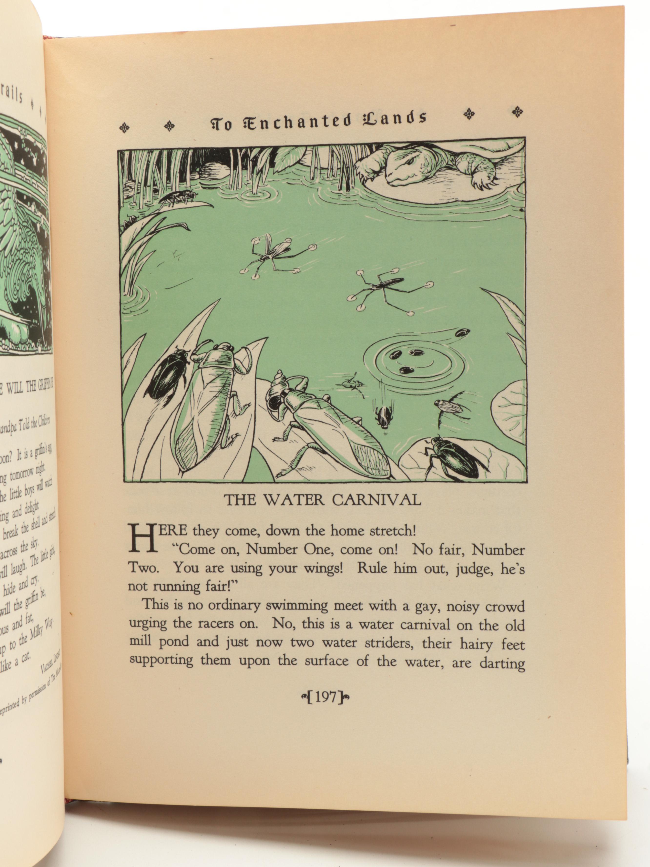 "Book Trails to Enchanted Lands" and "Book Trails for Baby Feet," 1928