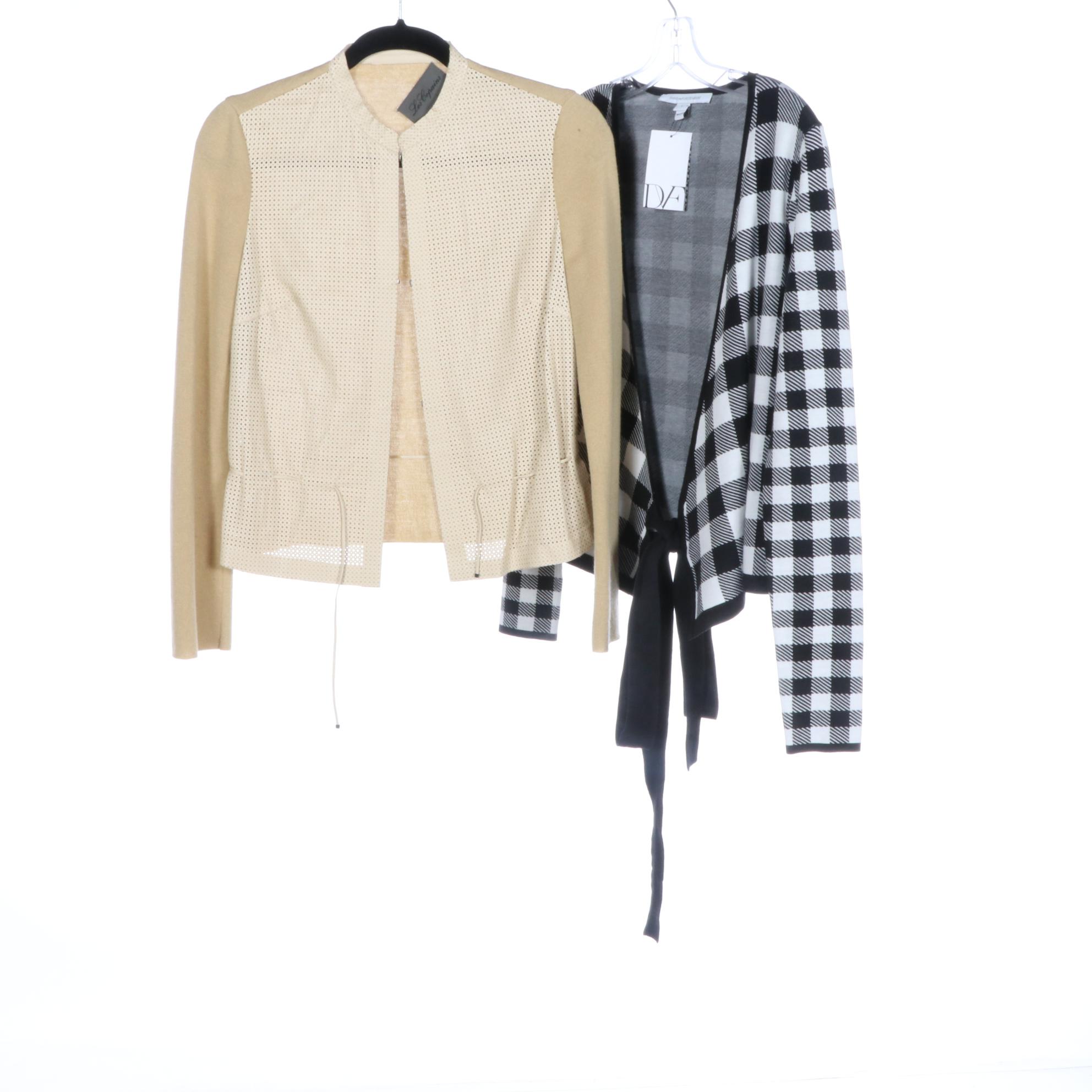 Les Copains, BCBG Max Azria, Erin, and Diane von Furstenberg Jackets