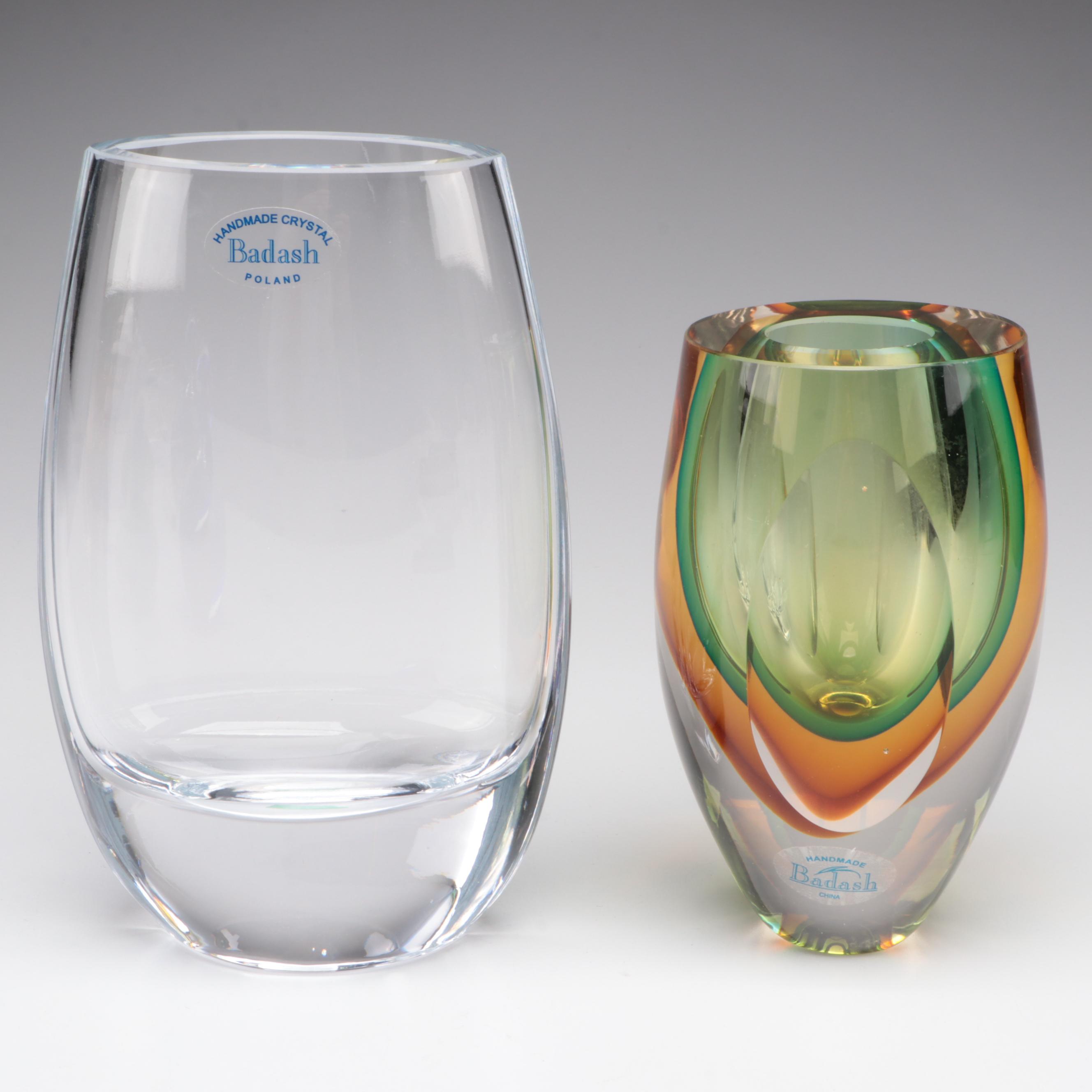 Badash Handmade Crystal Vases and Perfume Bottles