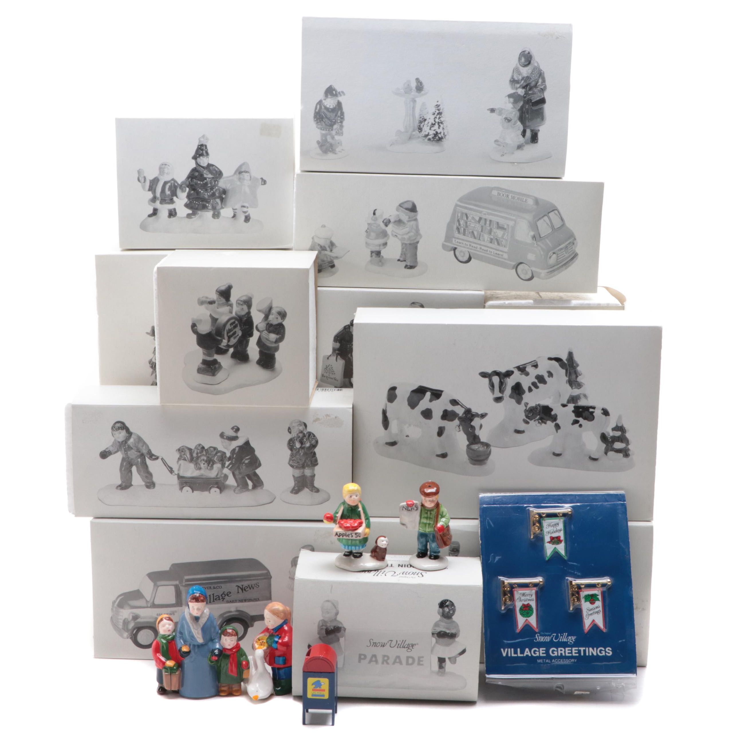 Department 56 Porcelain Village Figurines