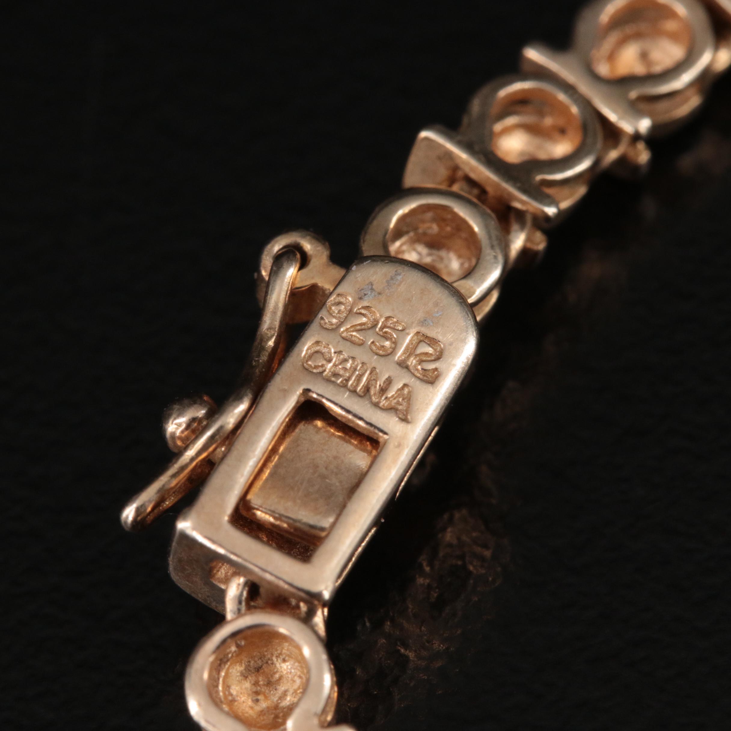 Sterling Diamond Necklace