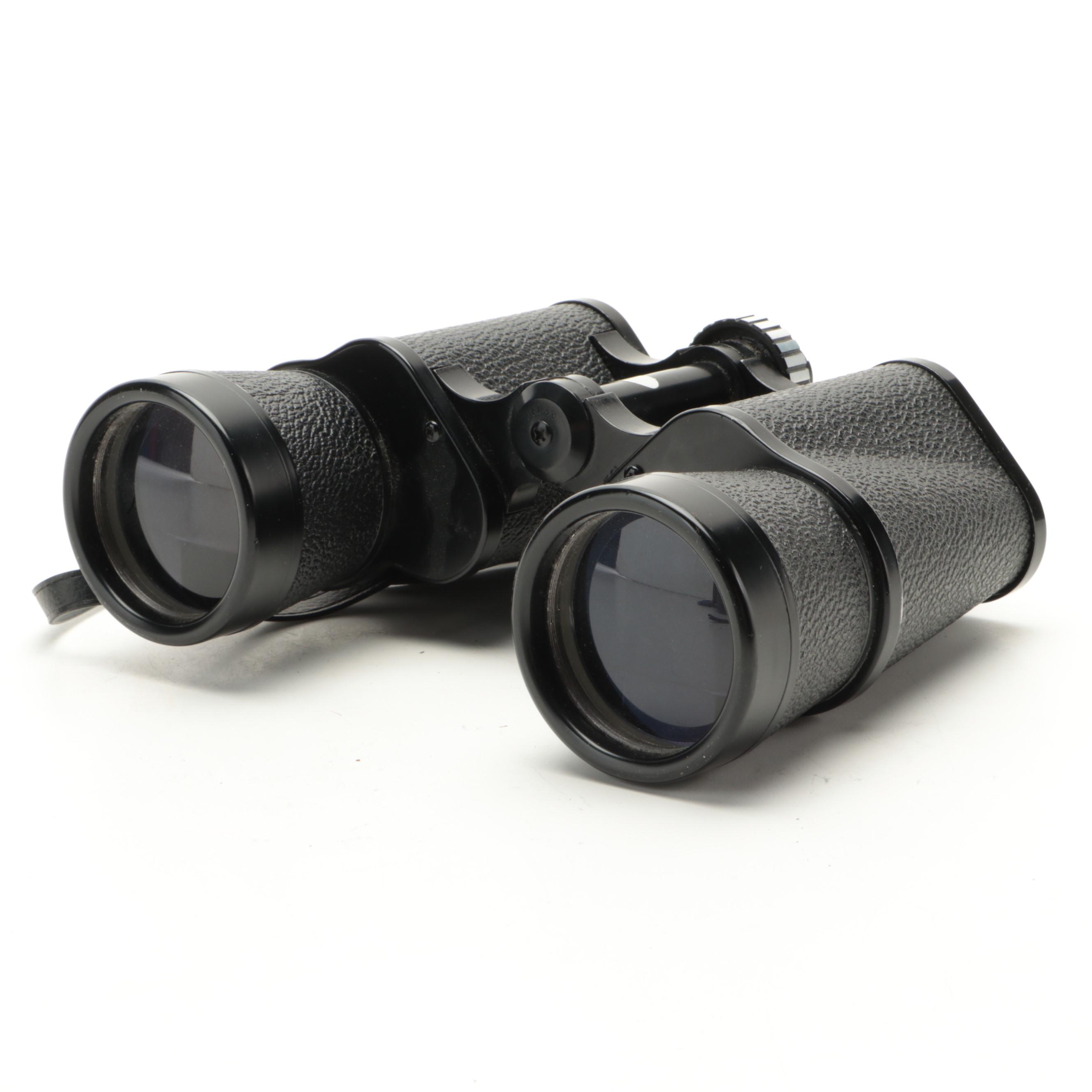 Pentax, Bushnell and Copitar Binoculars with Carry Cases