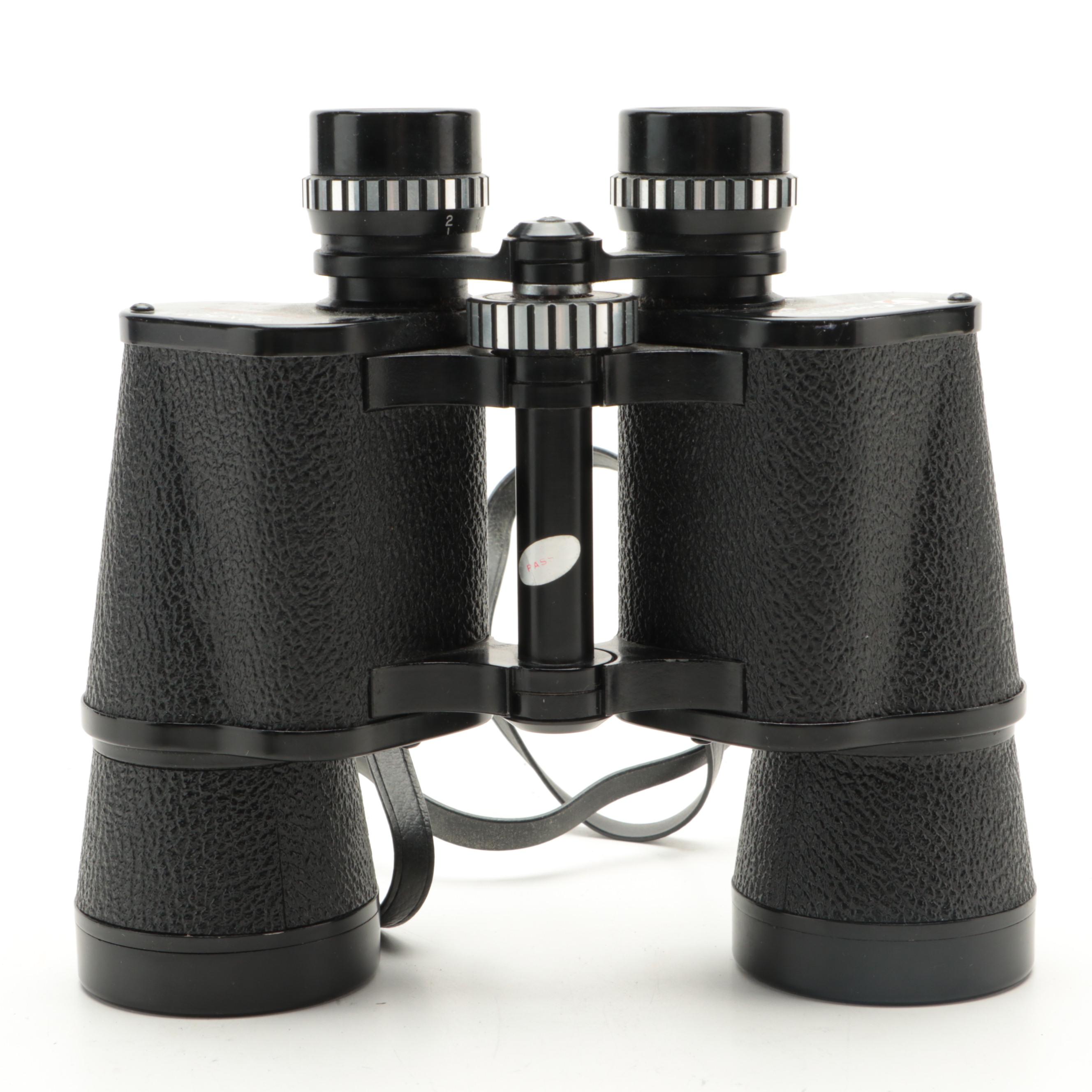 Pentax, Bushnell and Copitar Binoculars with Carry Cases