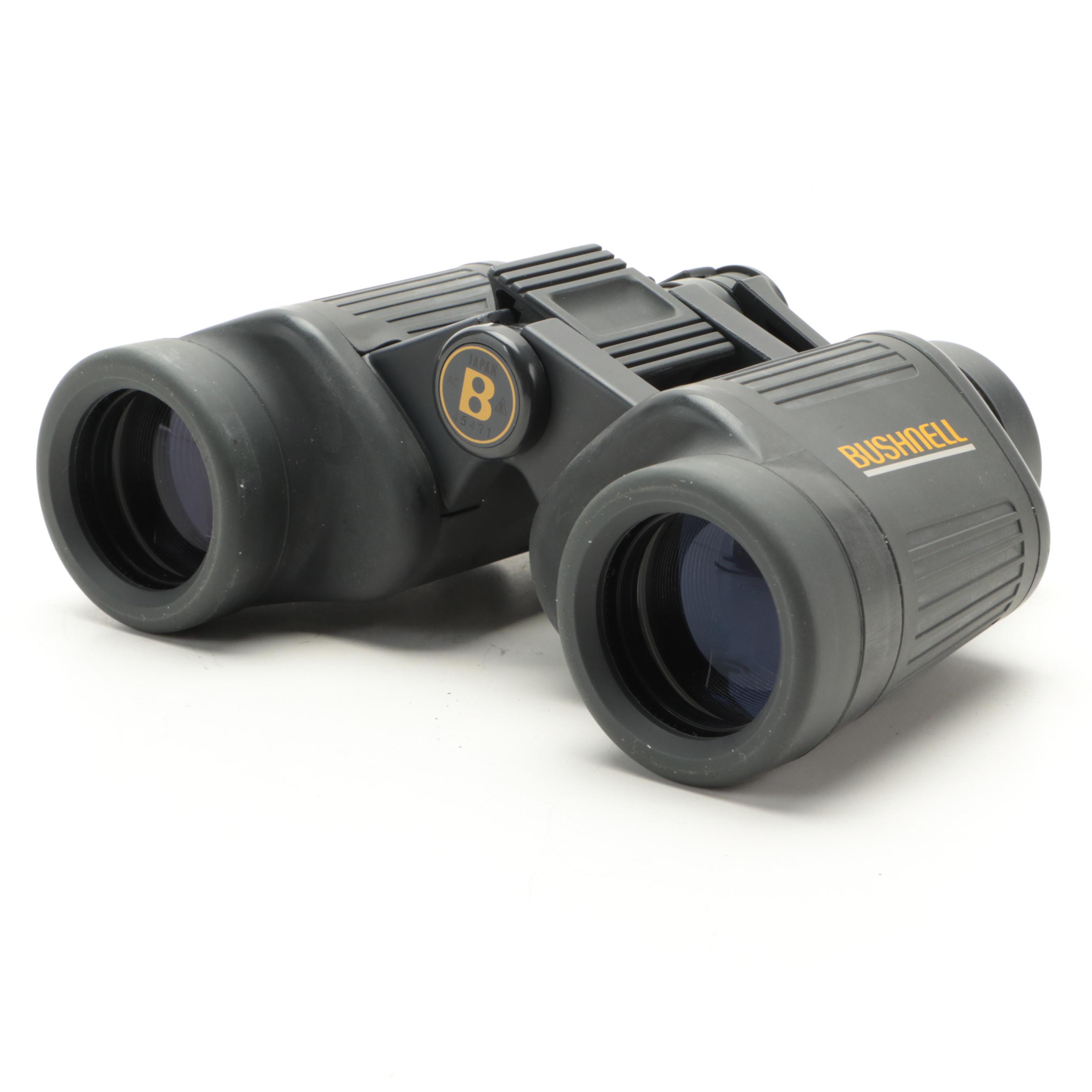 Pentax, Bushnell and Copitar Binoculars with Carry Cases