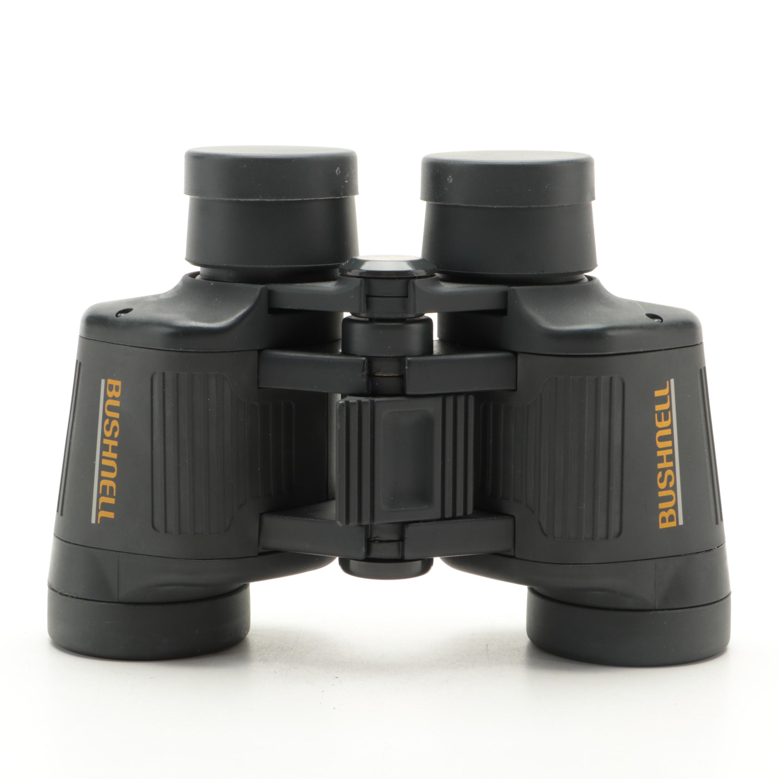 Pentax, Bushnell and Copitar Binoculars with Carry Cases