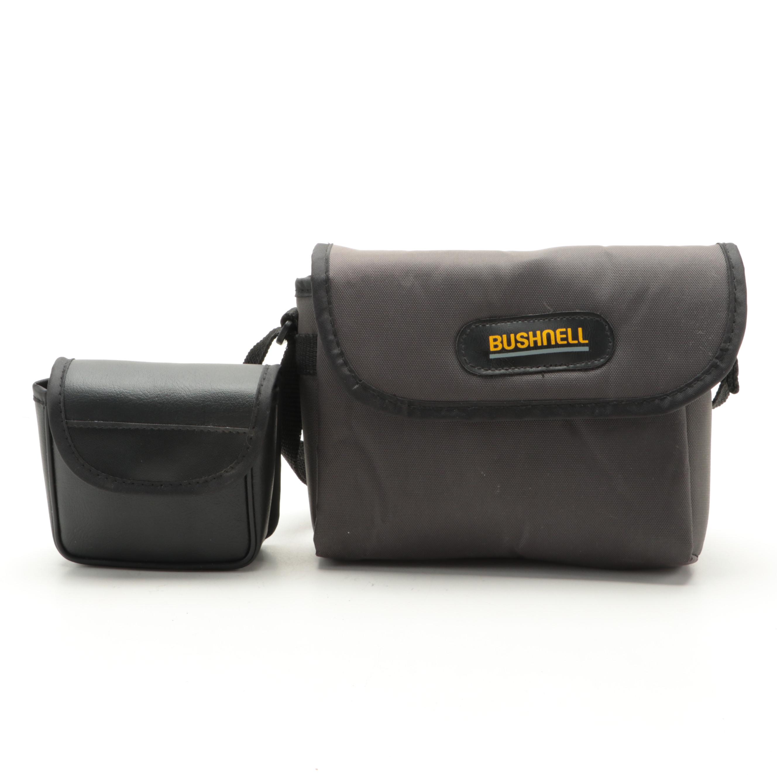 Pentax, Bushnell and Copitar Binoculars with Carry Cases