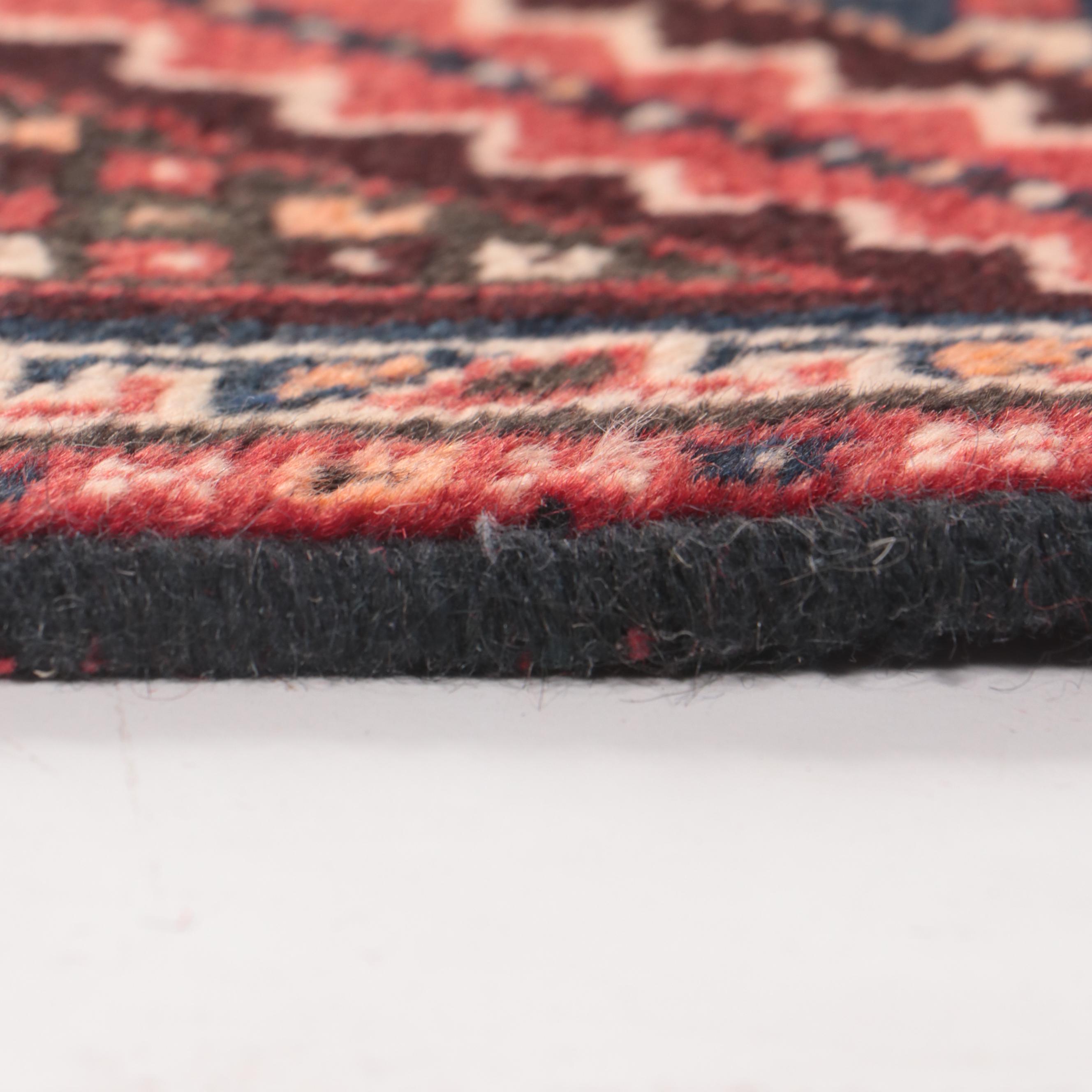 5'3 x 8'3 Hand-Knotted Persian Abadeh Area Rug