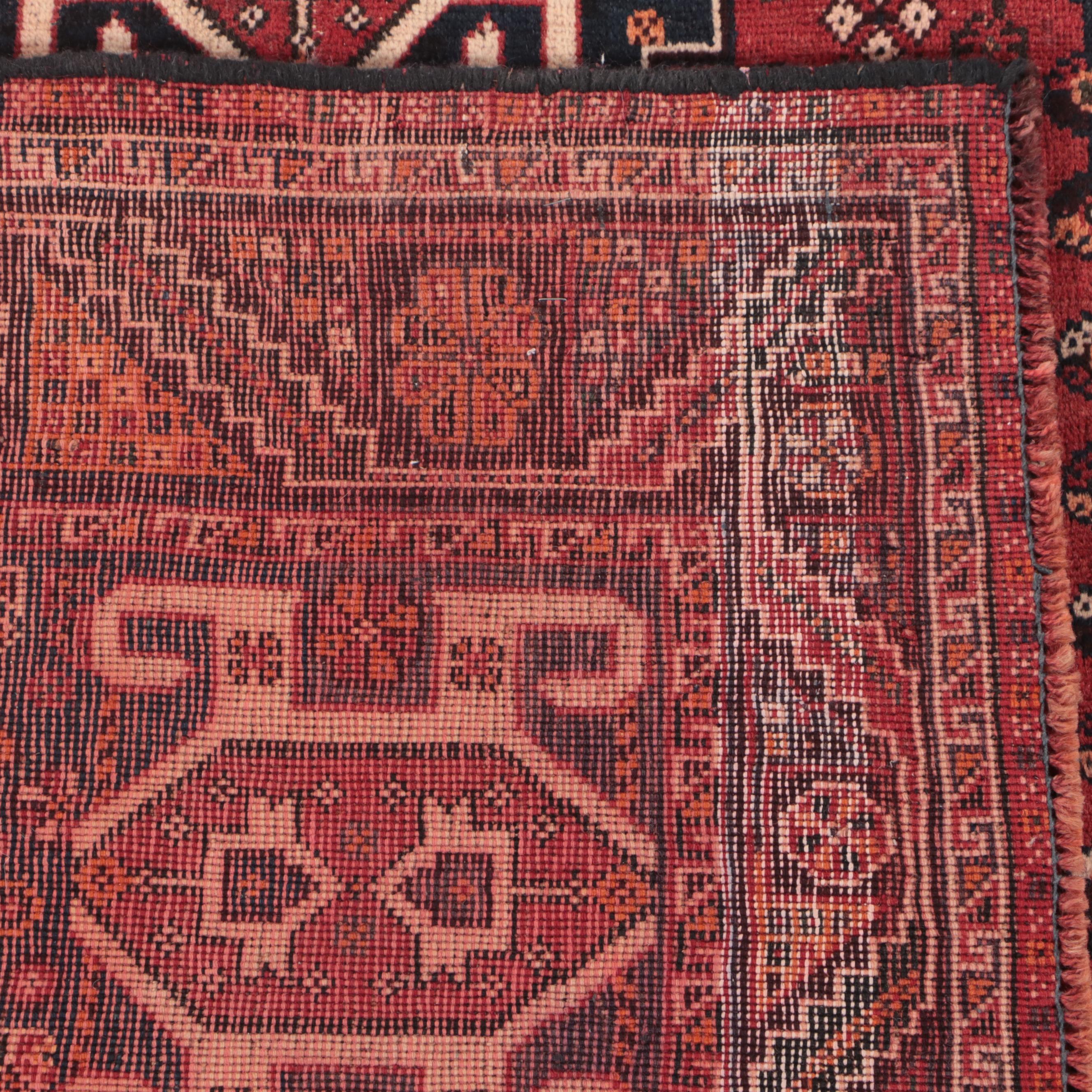 5'3 x 8'3 Hand-Knotted Persian Abadeh Area Rug