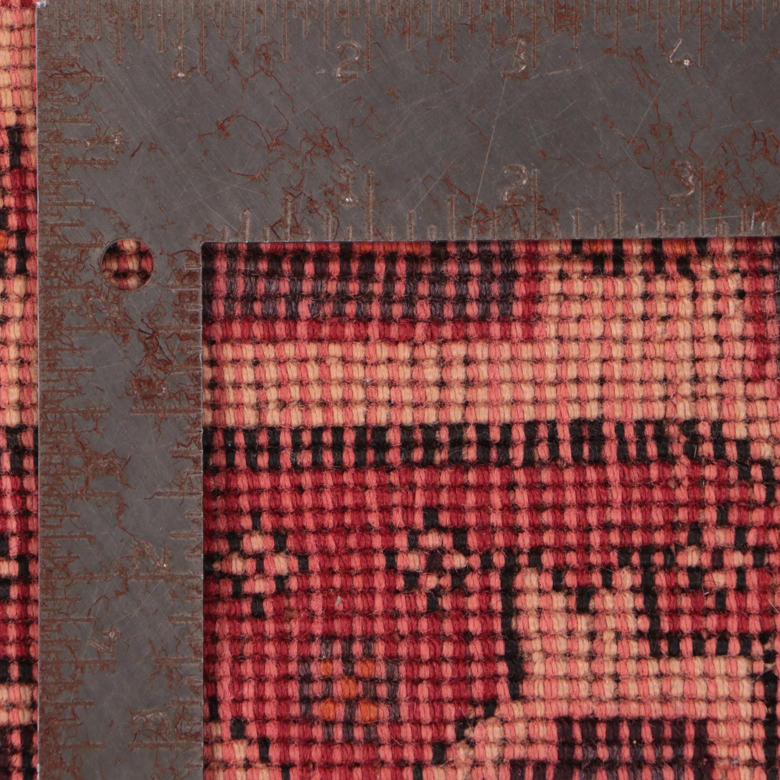 5'3 x 8'3 Hand-Knotted Persian Abadeh Area Rug