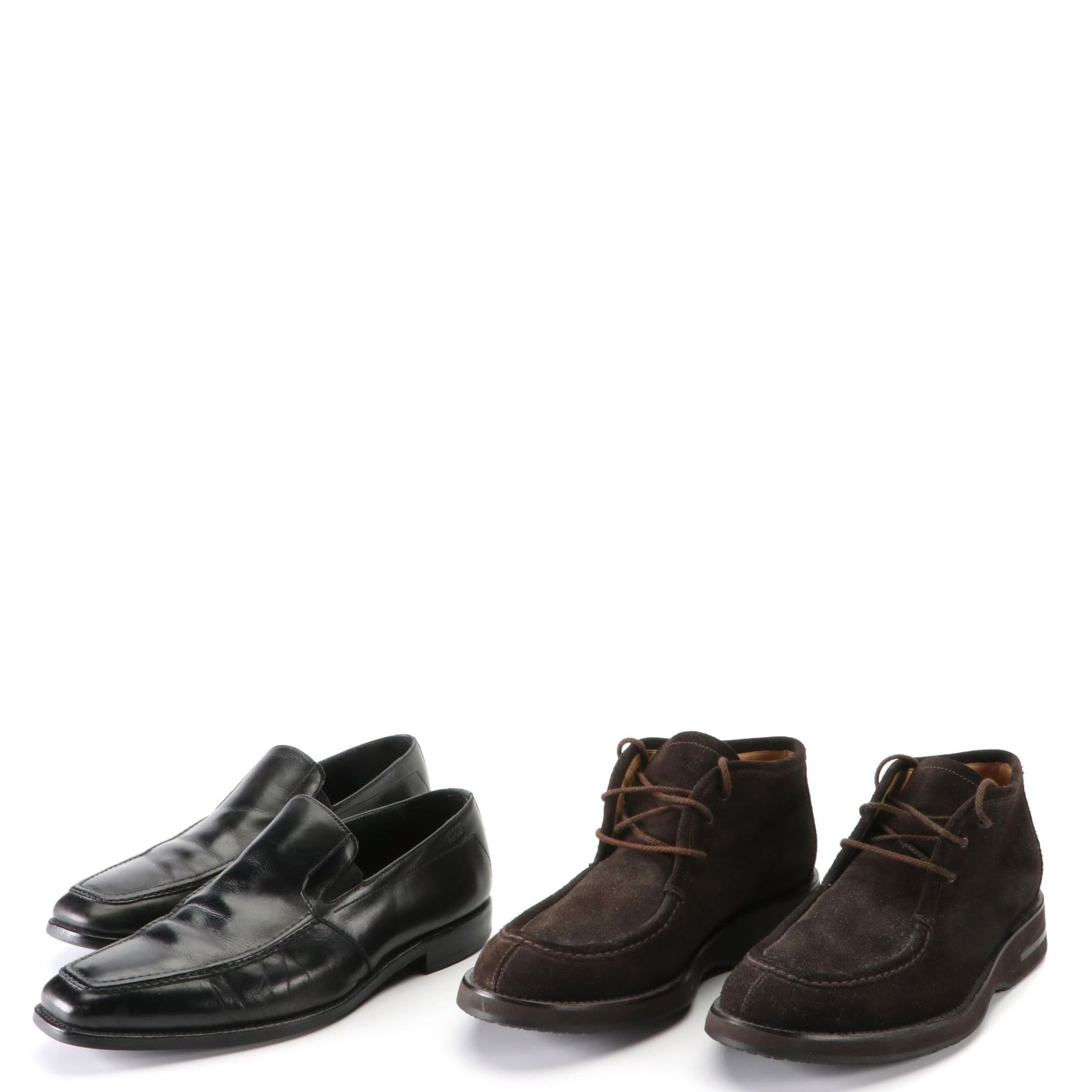 Men's Boss Hugo Boss Slip-on Shoes and Blu Barrett Wallabees in Brown