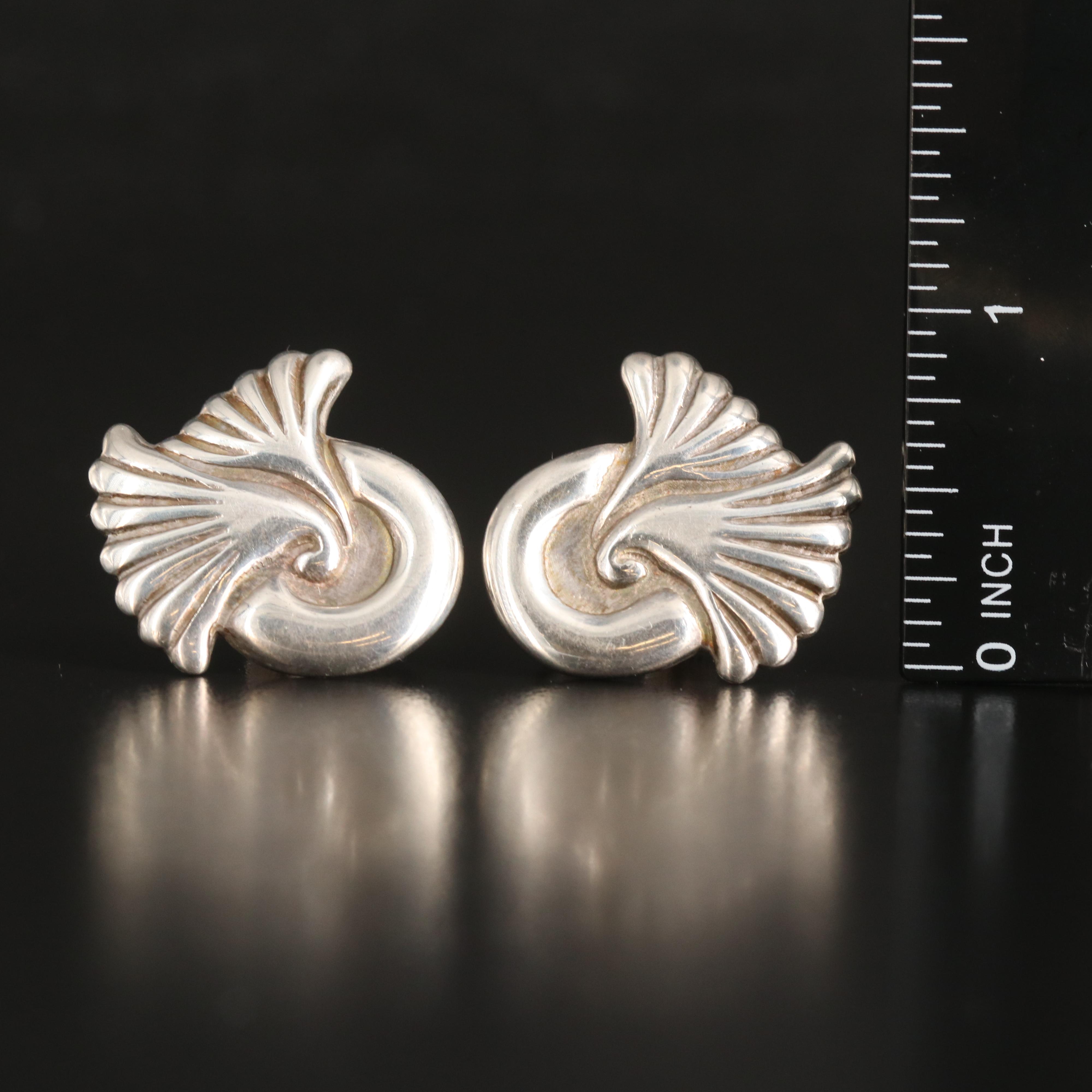 Hector Aquilar Sterling Earrings