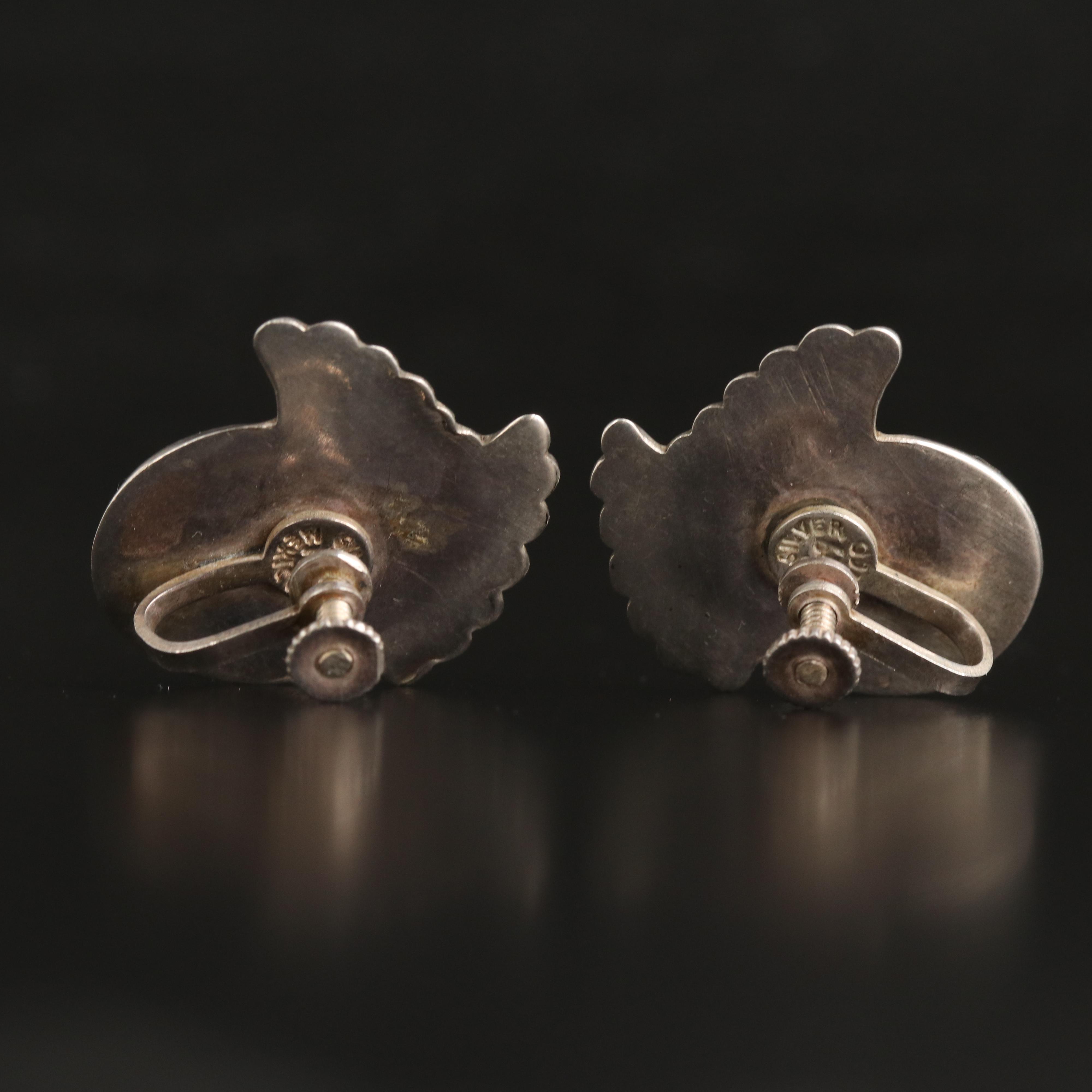 Hector Aquilar Sterling Earrings