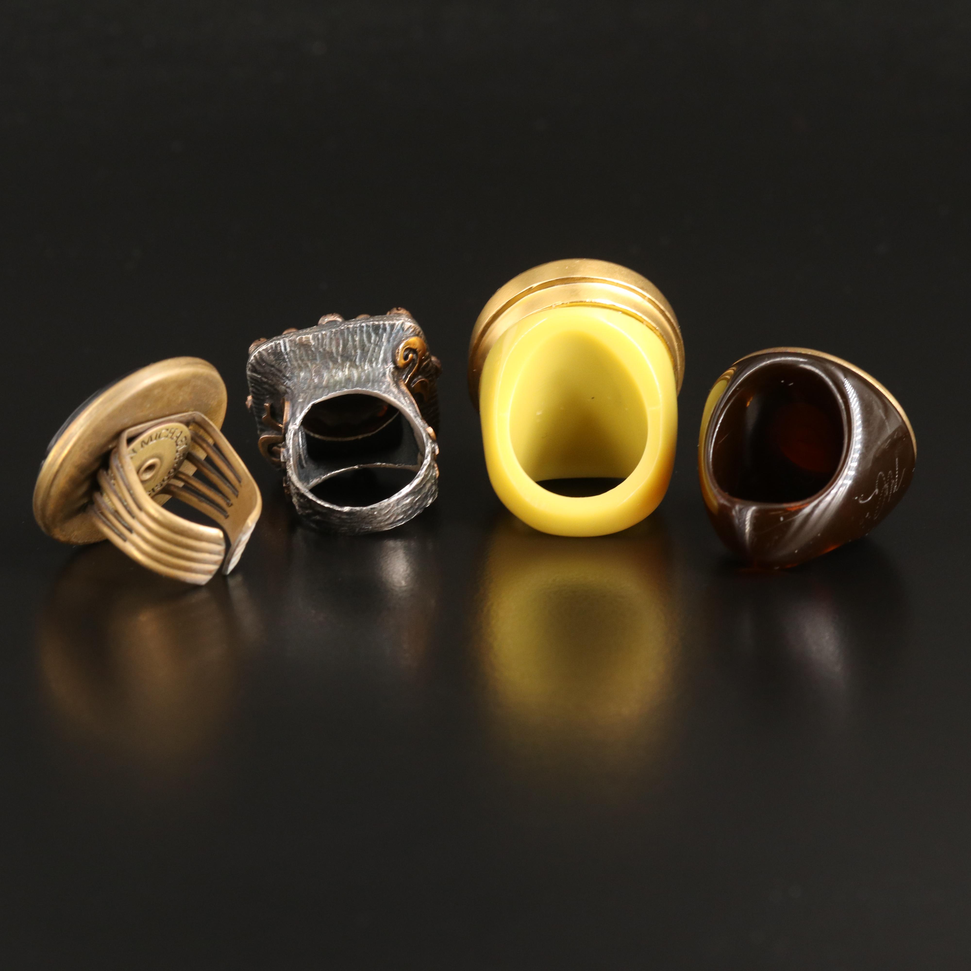Bora, Jan Michaels, Sterling and Cameo Featured in Ring Collection