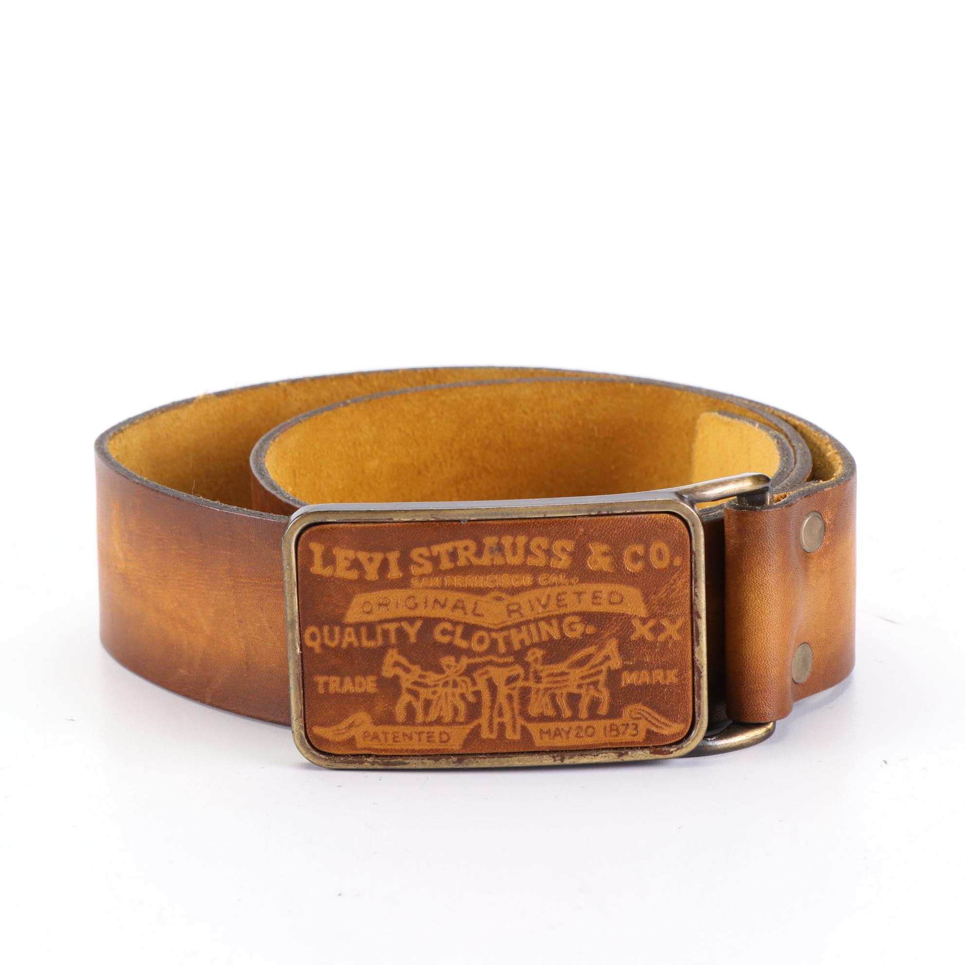Levi Strauss & Co., Lejon, Etienne Aigner Leather Belts and More