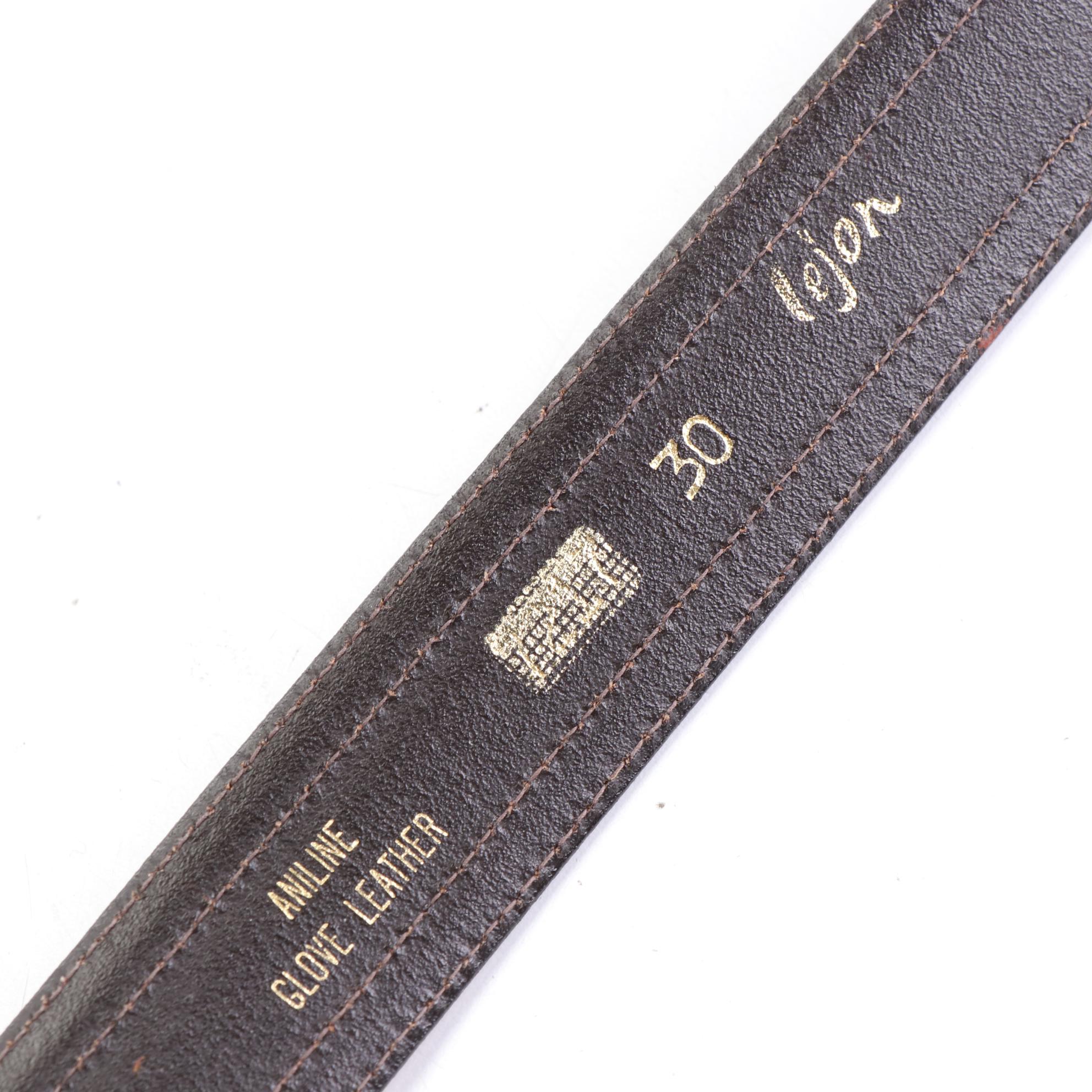 Levi Strauss & Co., Lejon, Etienne Aigner Leather Belts and More