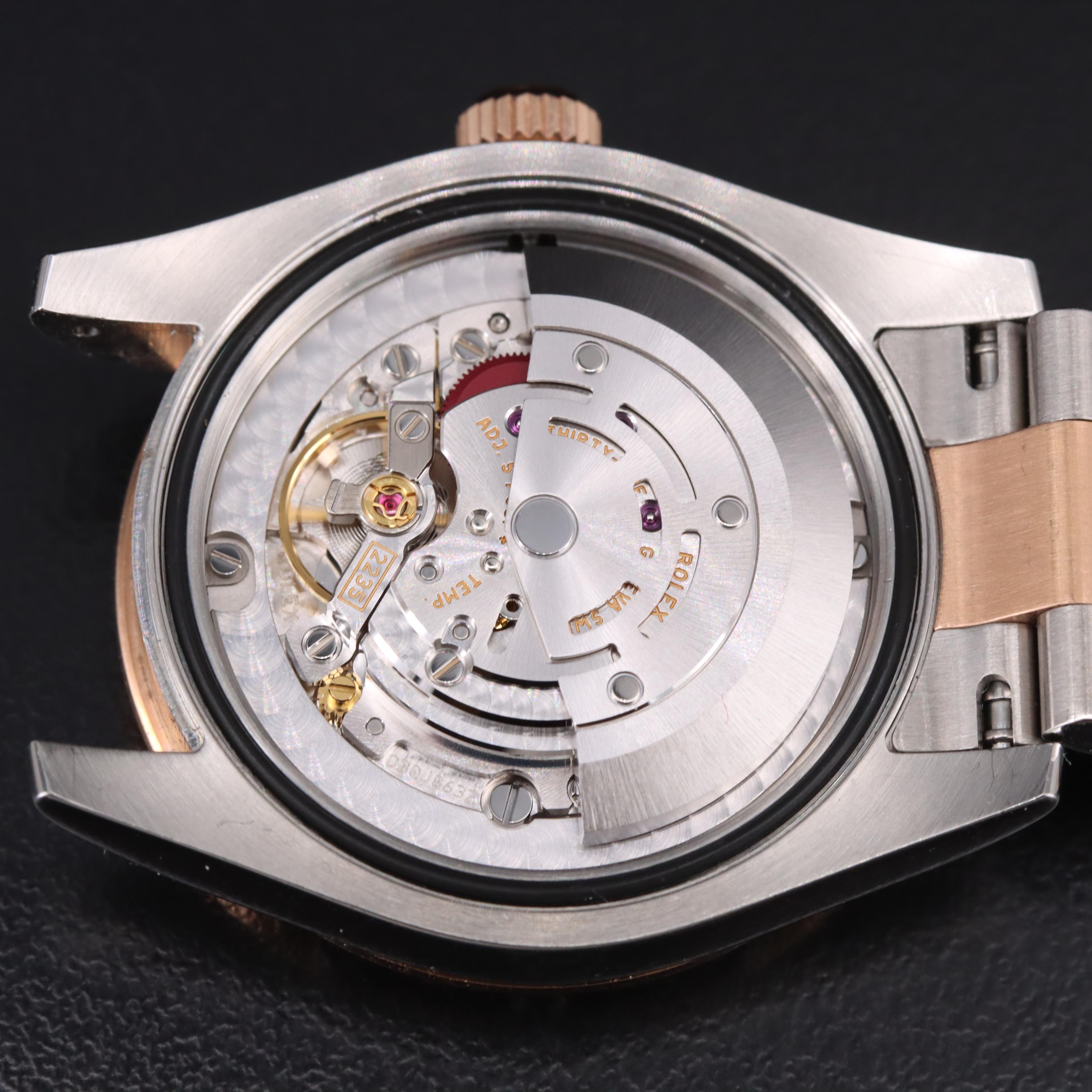 18K Everose and Stainless Steel Rolex Datejust Diamond Watch