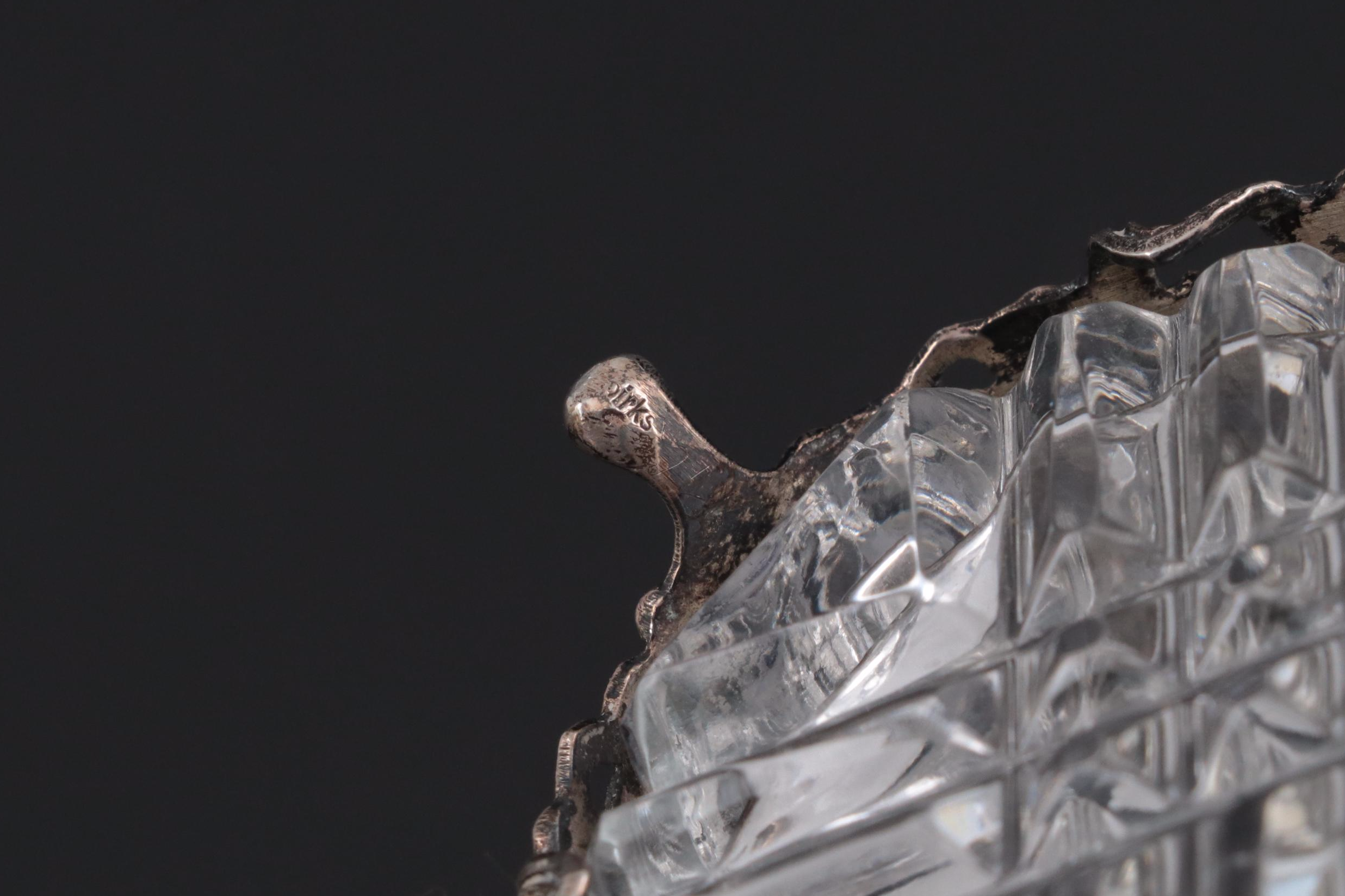 Sterling and 800 Silver Salt Cellars and Salt Spoons