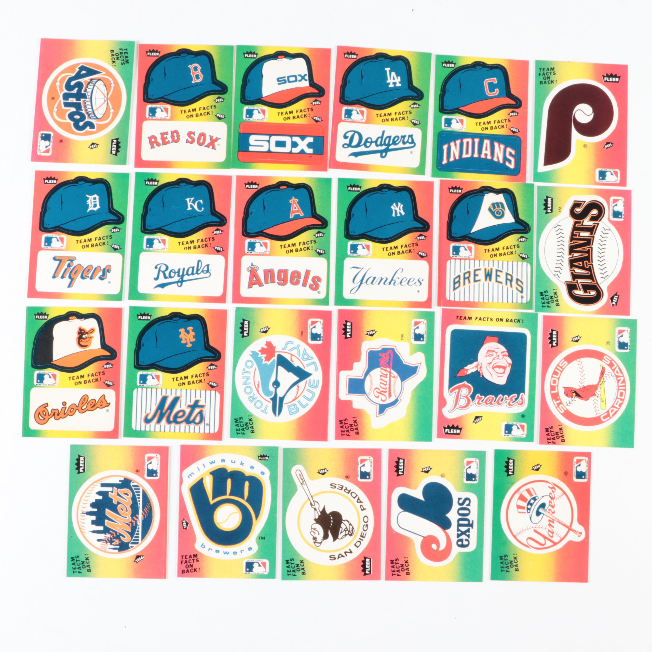 Fleer Baseball Cards Partial Sets with Schmidt, Brett, Rose, More, 1980s–1990s