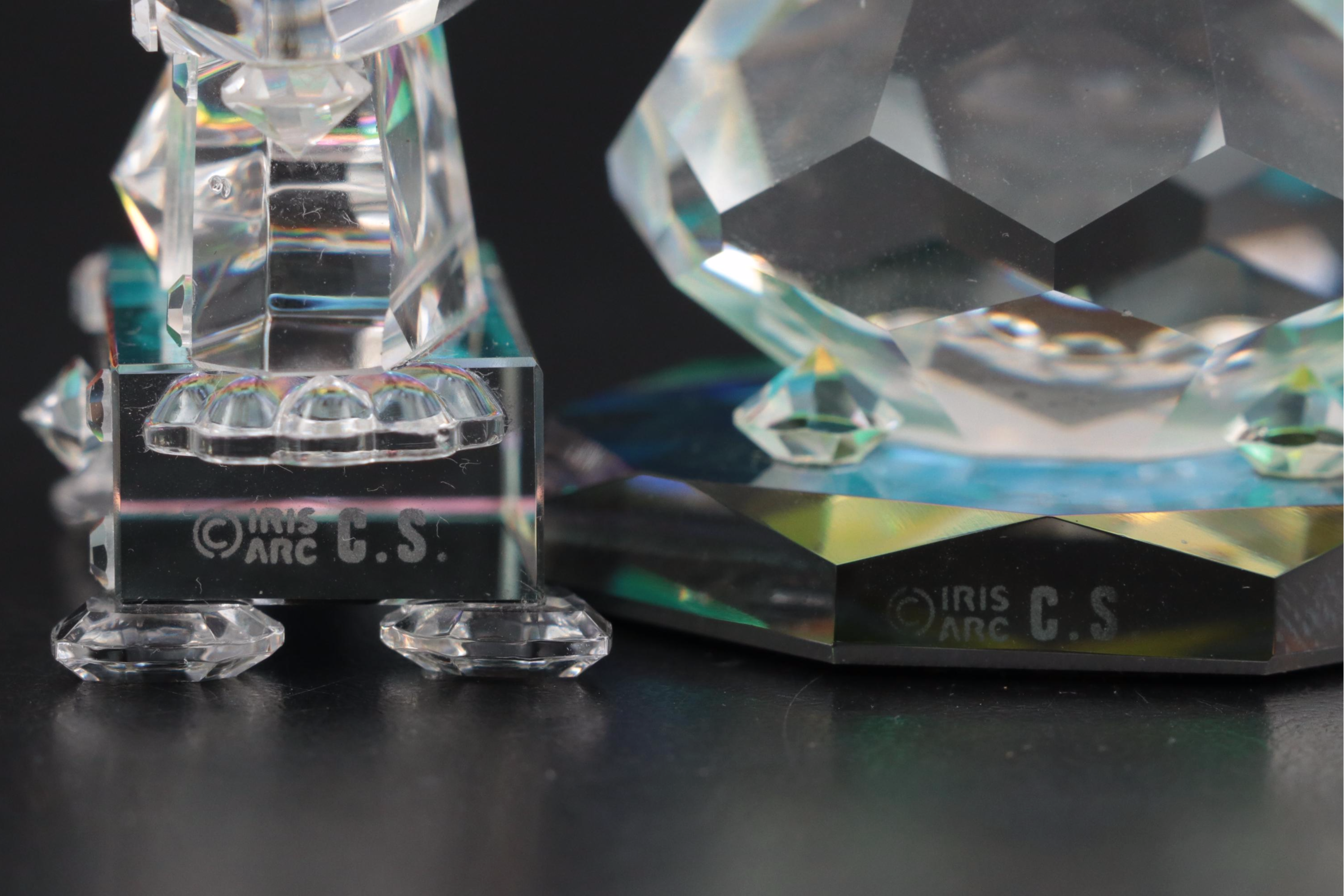 Iris Arc Crystal Figurines